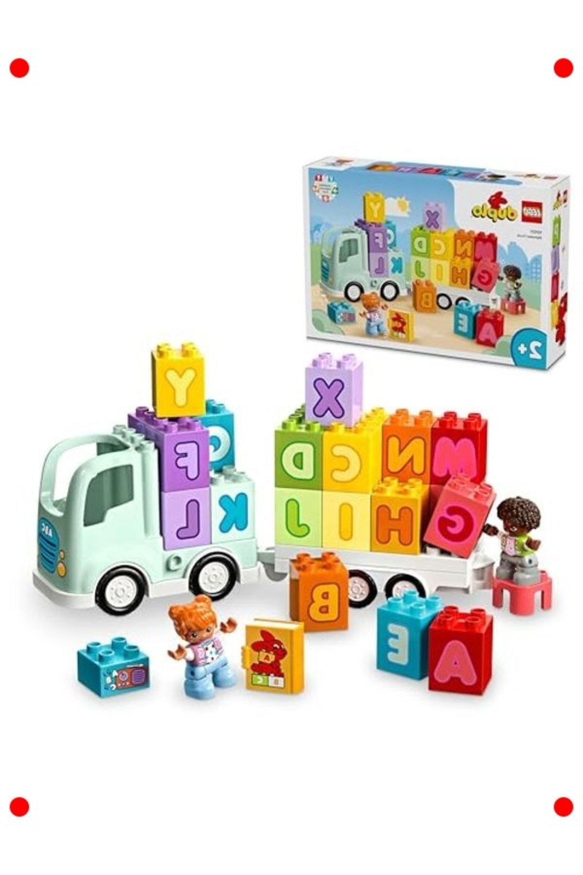 مجموعه آموزشی ساختنی آلفابت تراک (۳۶ تکه)