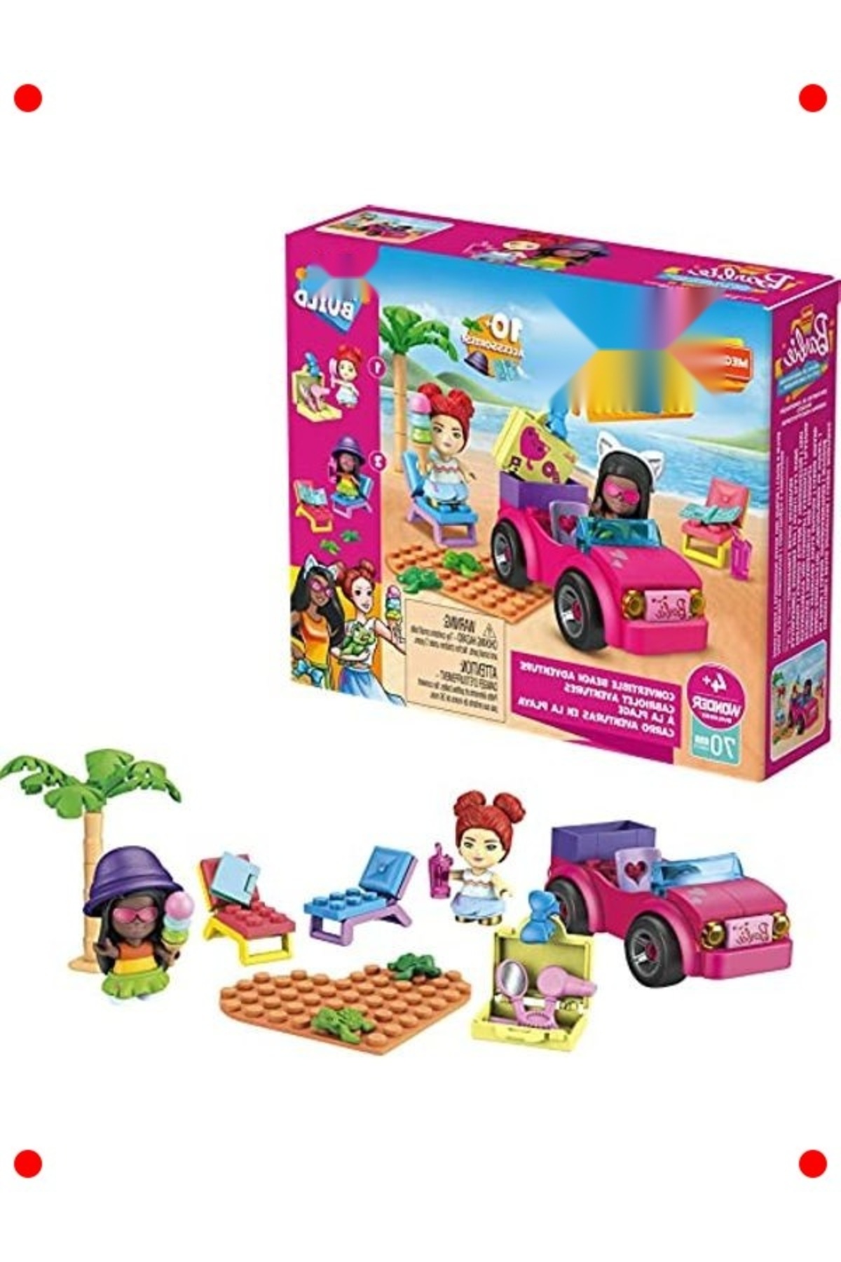 مجموعه ساخت‌وساز ساحل کالیفرنیا – اسباب‌بازی‌های ساخت‌وساز برای کودکان