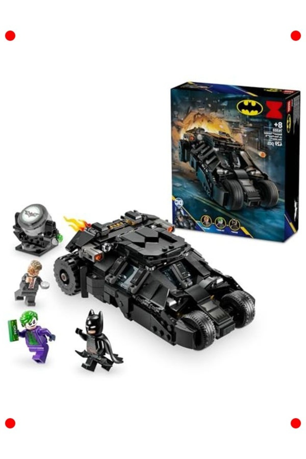 مجموعه ساختنی ماشین زرهی بت‌من - سنین ۸ سال به بالا (۴۲۹ قطعه)