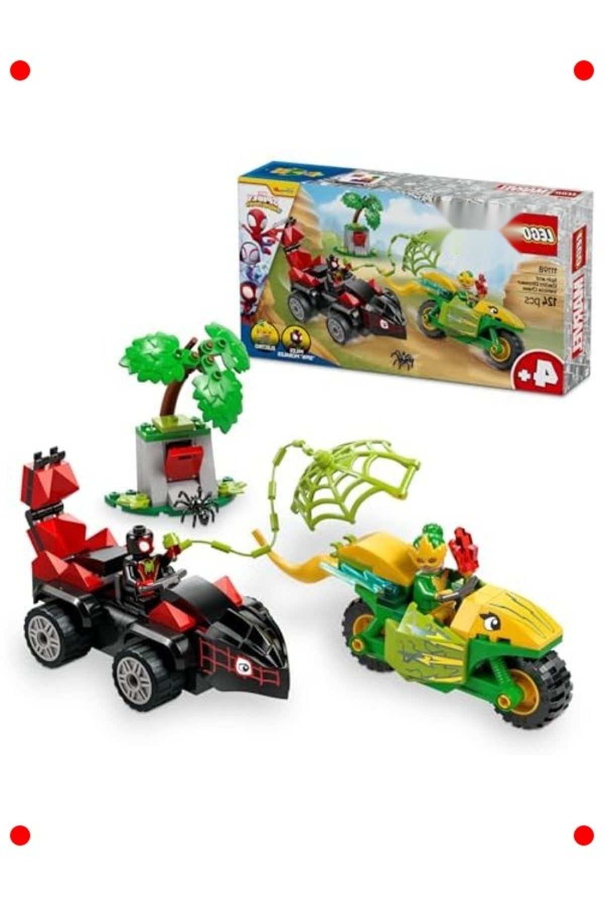 مجموعه ساخت‌وساز ردیاب خودروی دایناسور قهرمان (۱۲۴ تکه)