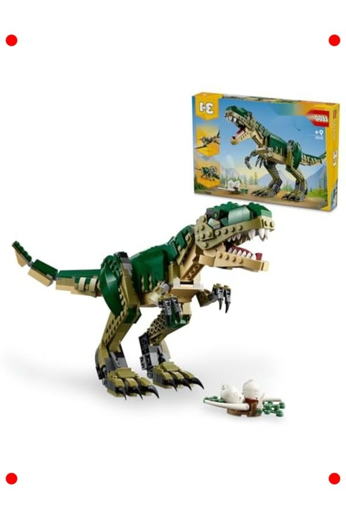 مجموعه ساخت‌وساز ۳ در ۱ دنیای دایناسورها