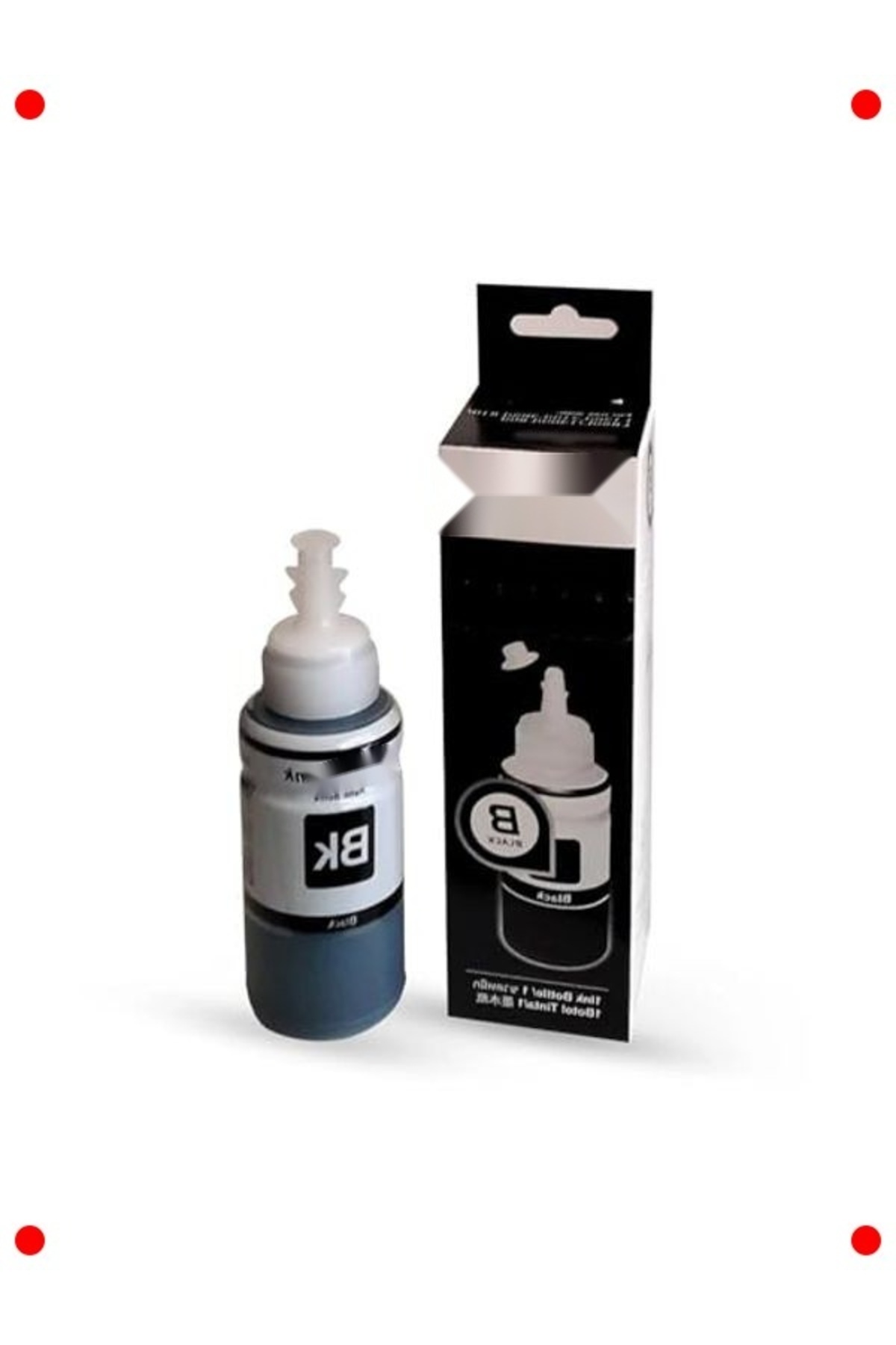 ilosstore 70 ml Uyumlu Siyah Yazıcı Mürekkebi - Kutulu