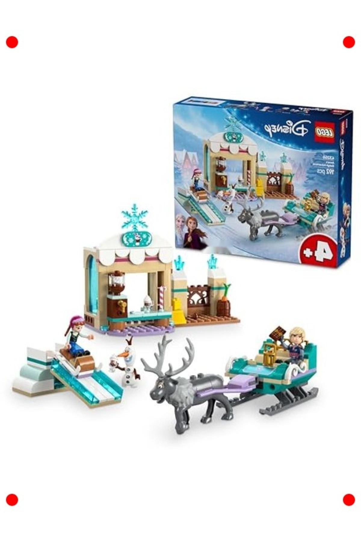 مجموعه ساخت‌وساز ماجراجویی سورتمه با تم شاهزاده (۴ سال به بالا)