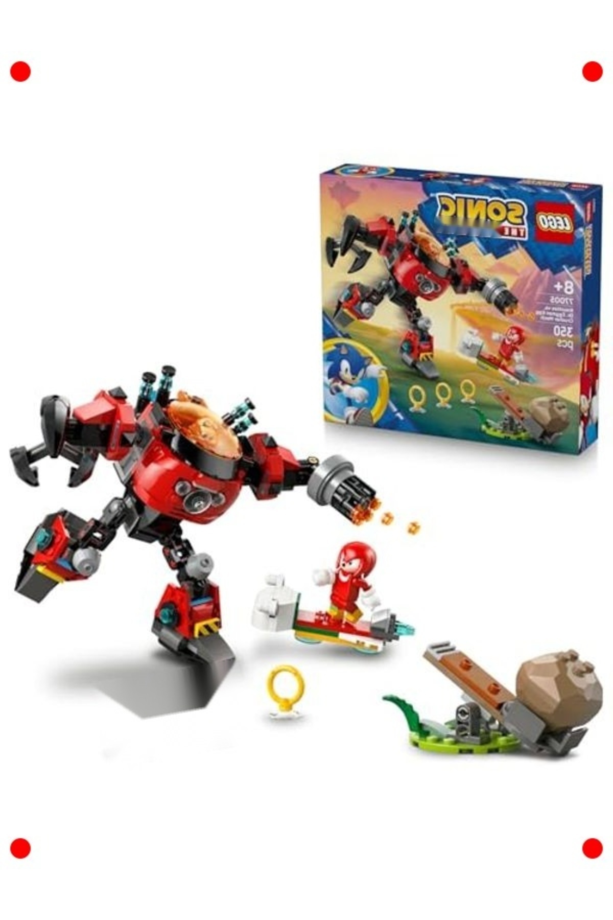 کیت ساخت ربات با تم قهرمان سریع (۳۵۰ قطعه)