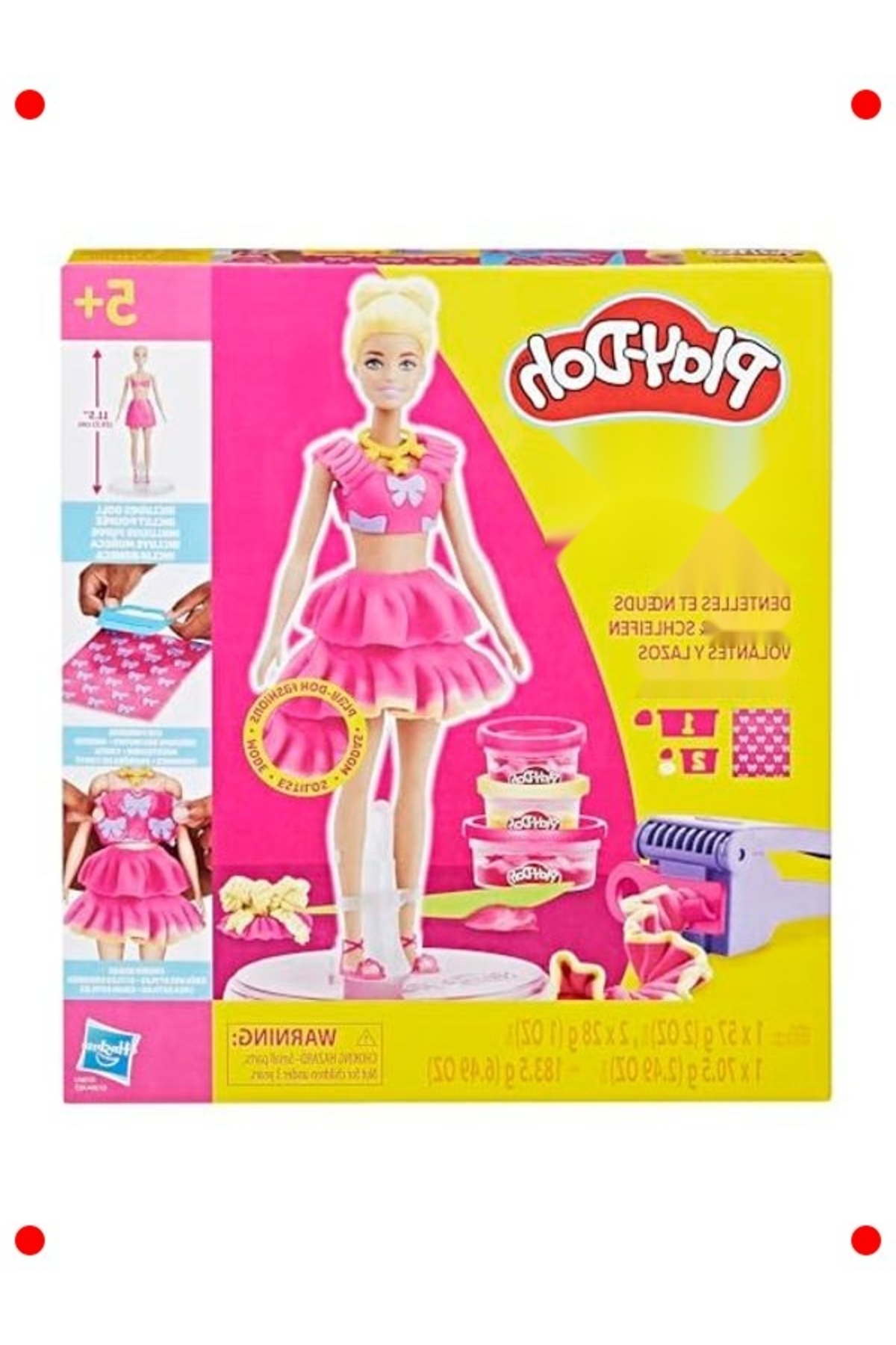 ست اسباب‌بازی خمیر کودک و لوازم جانبی