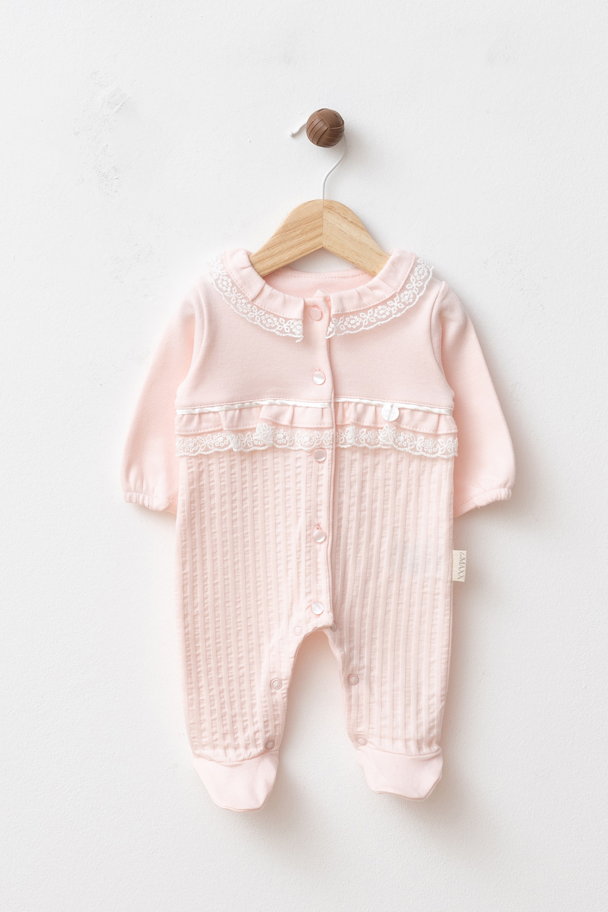 yukobaby bebeğiniz için en doğalı KIZ BEBEK LÜX DÜĞMELİ 10'LU YENİDOĞAN HASTANE ÇIKIŞI KUTULU BEBEK KIYAFETİ YK1951 fotoğrafı 6 (önizleme)