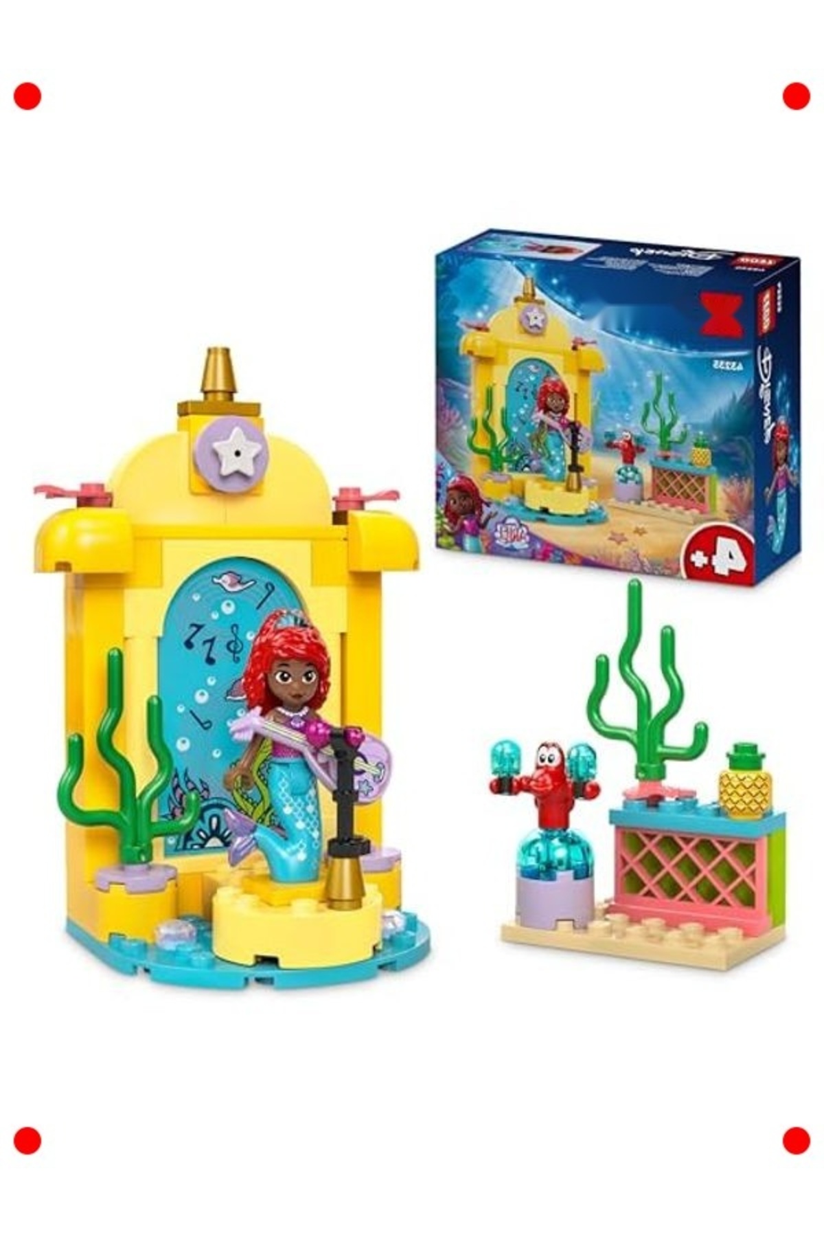 مجموعه ساختنی صحنه موسیقی پری‌دریایی - ۶۰ تکه