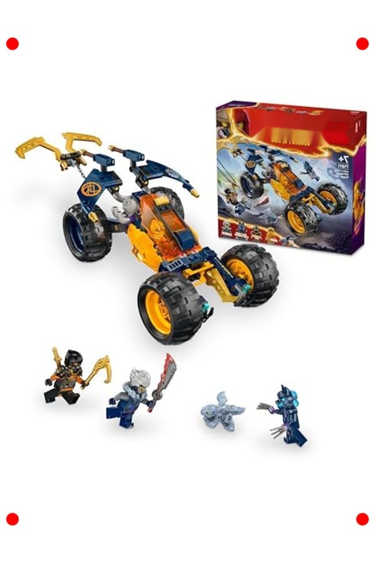 ست ساخت نینجا آفرود باگی - ۲۶۷ قطعه (سنین ۷ سال به بالا)