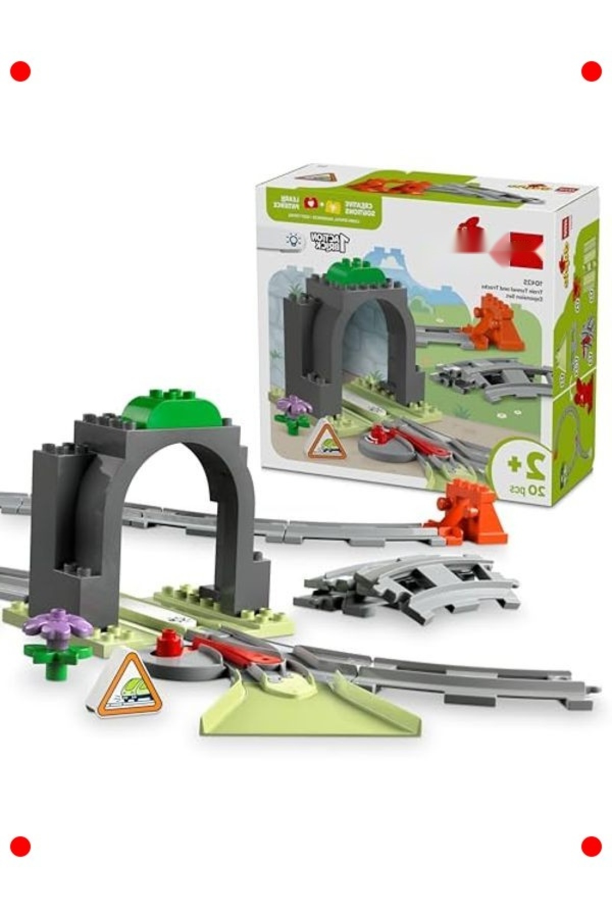 مجموعه تکمیلی تونل قطار و راه‌آهن (۲۰ قطعه، بالای ۲ سال)