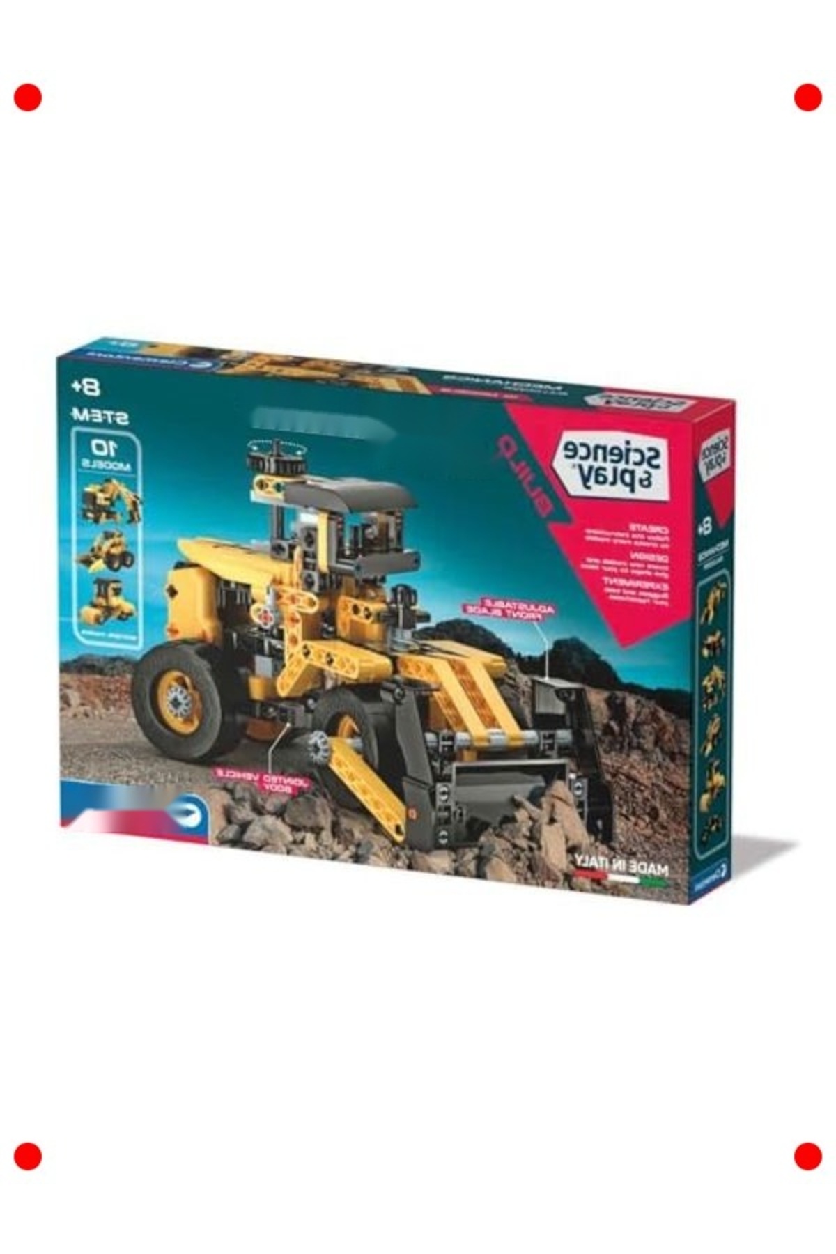 کیت ساخت لودر آزمایشگاه مکانیک