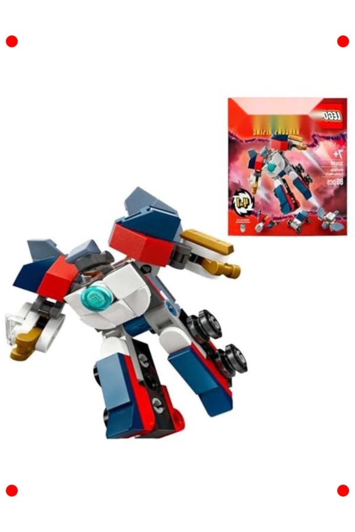 فیگور اسباب‌بازی ربات ترکیبی مینی نینجا