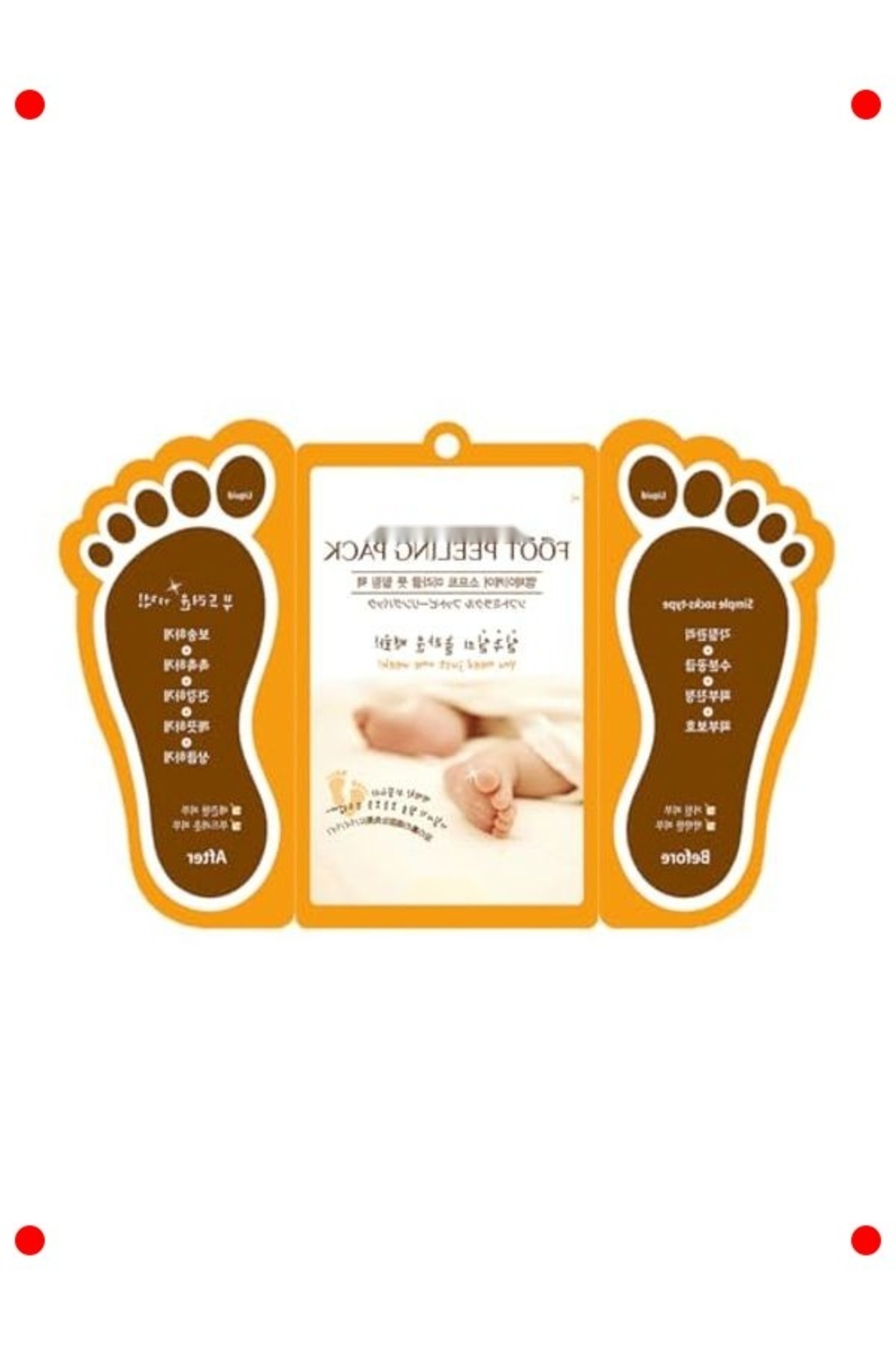 markentegra Mucize Çorap Tipi Ayak Peeling Maskesi