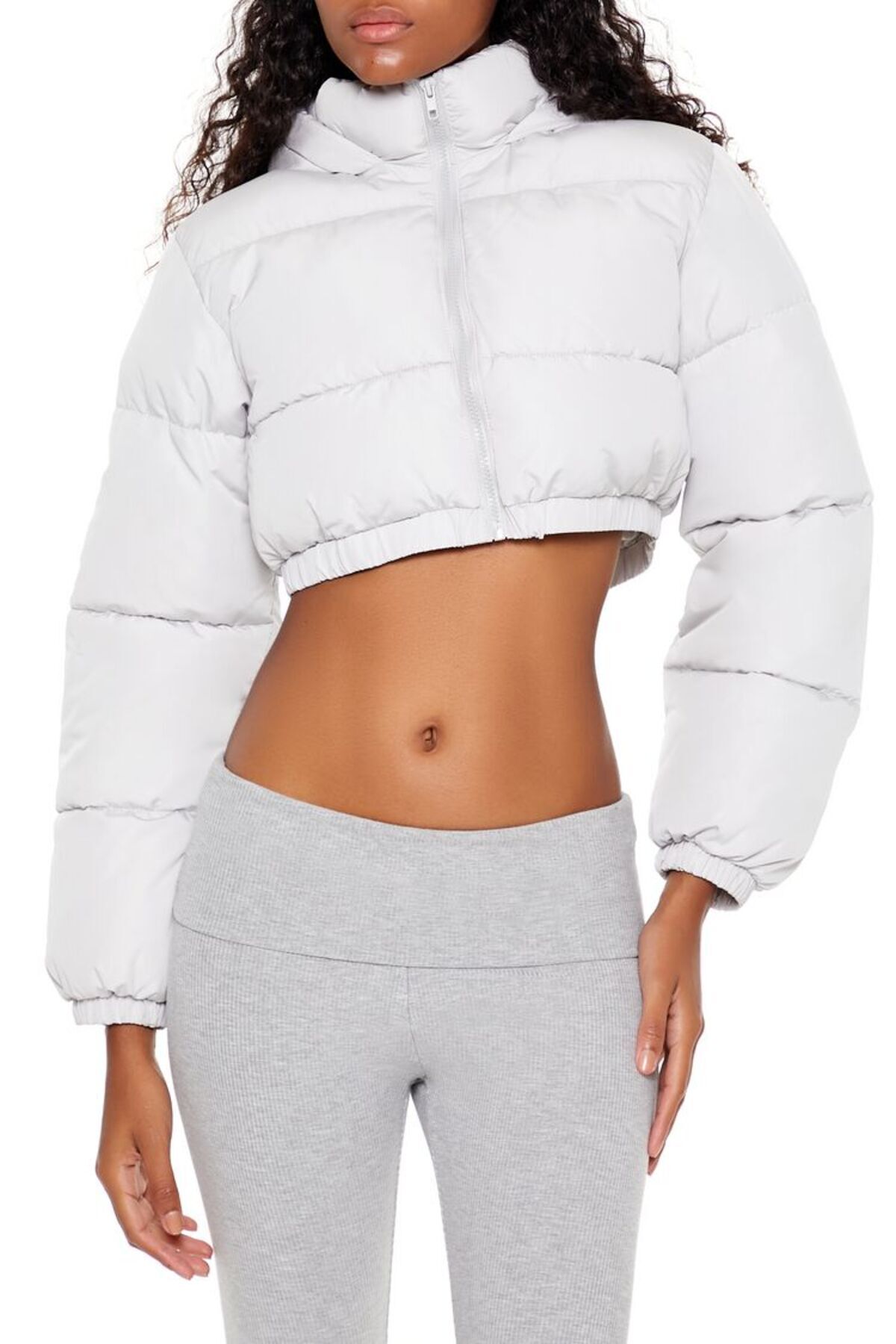 Forever 21  Crop Şişme Mont - Görsel 3