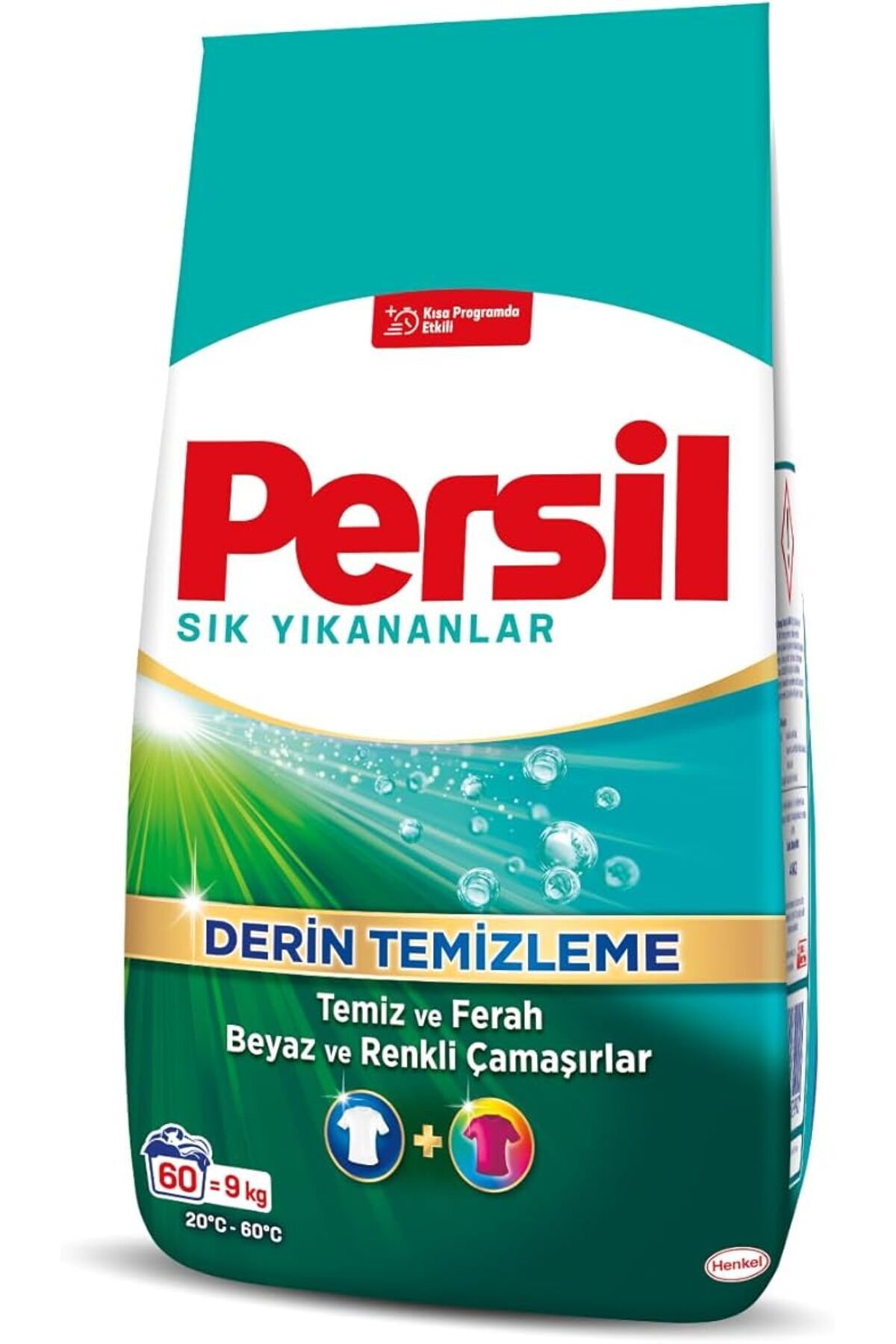 Persil Detergent pudră 9 kg pentru haine spălate frecvent - 60 de spălări