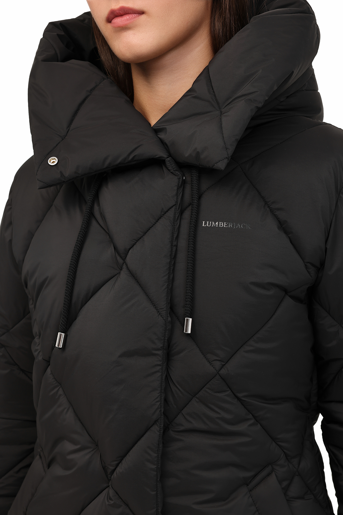 Lumberjack  WL 2KELLY 5PR Siyah Kadın Kısa Kaban - Görsel 4