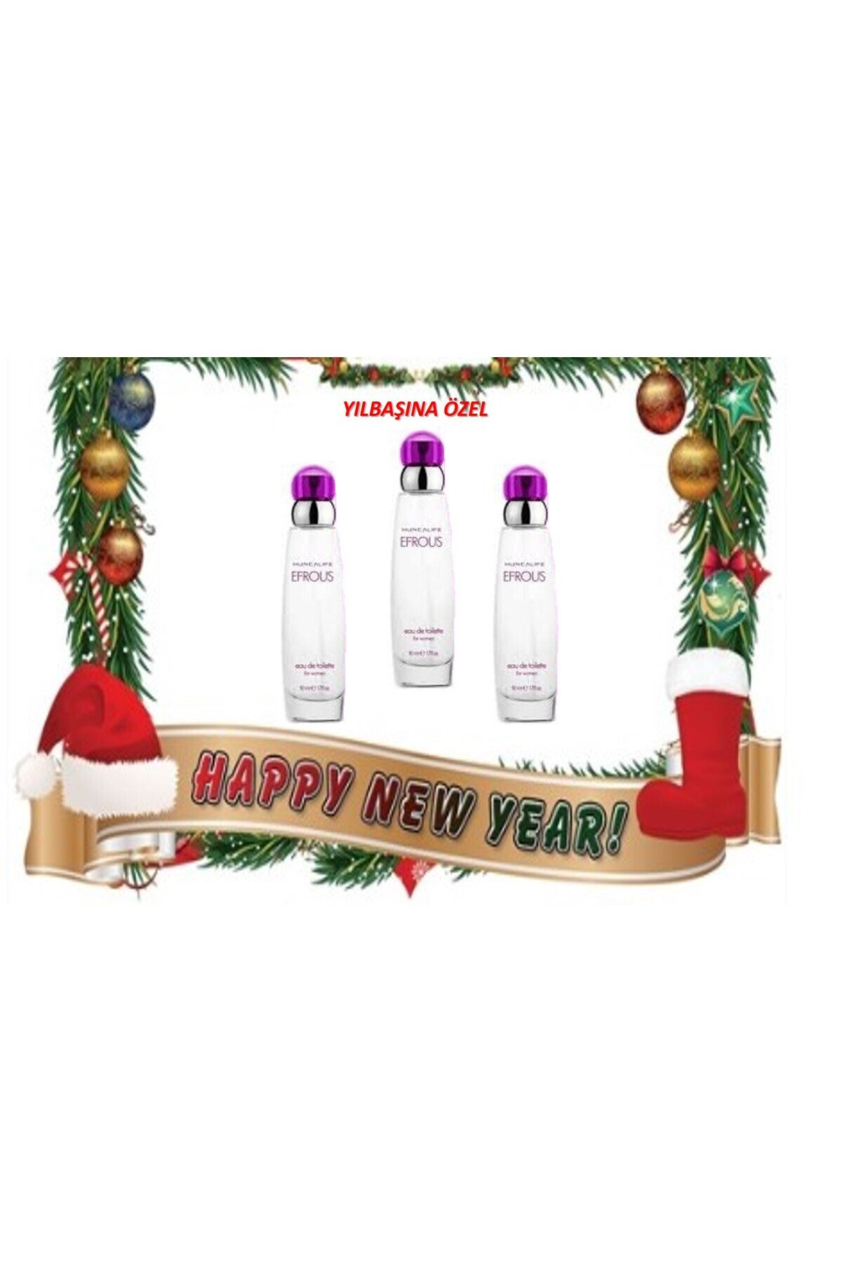 Hunca Set Hunca Care Efrouse EDT 50 ml Kadın Parfüm – Kalıcı ve Ferah Koku x3 LÜ ...