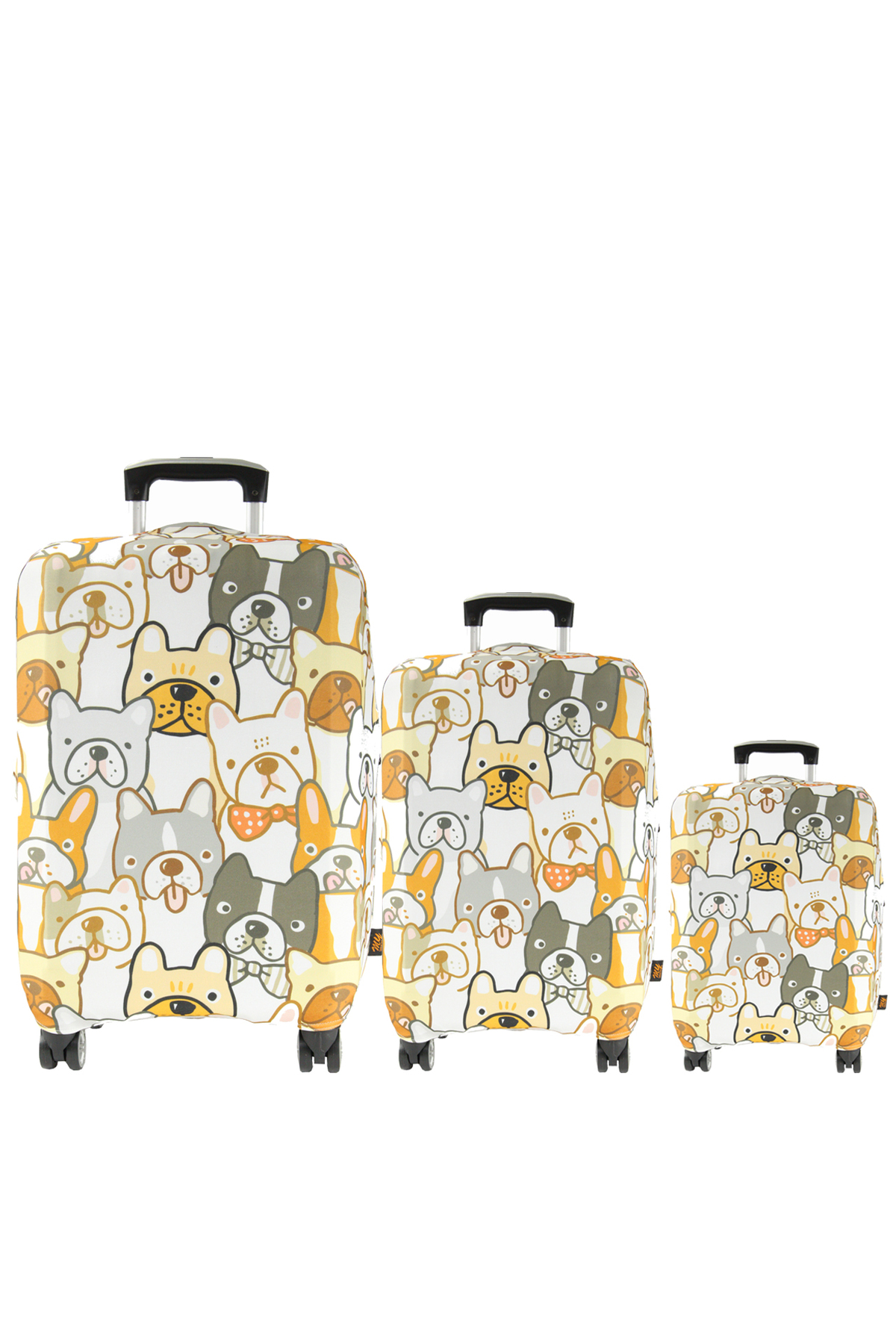 (My#140 PUG 2) SHEATH SET FOR SUITCASES (CABINET MEDIUM and LARGE)