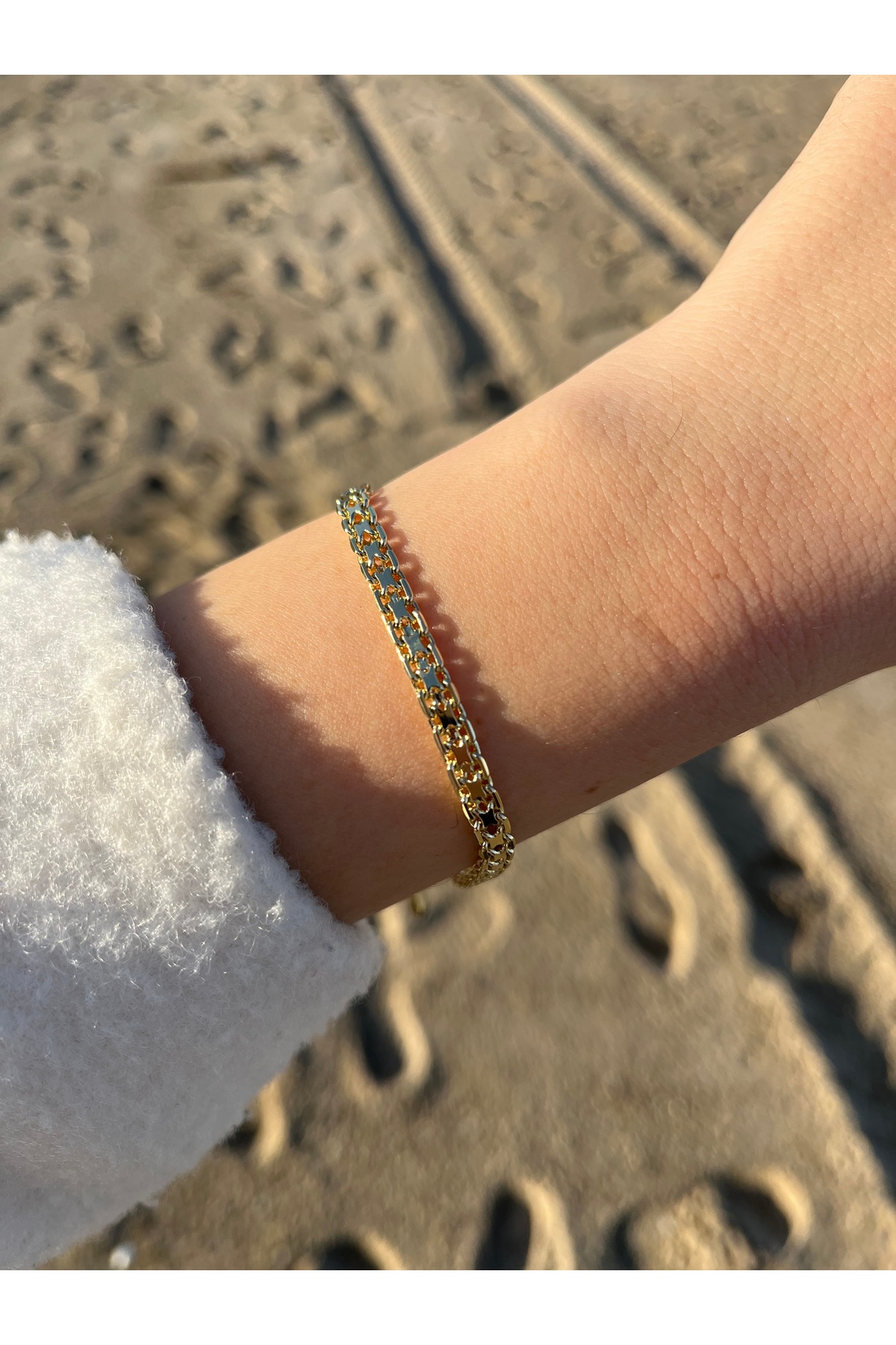 14K GOLD RENK HALAT BİLEKLİK