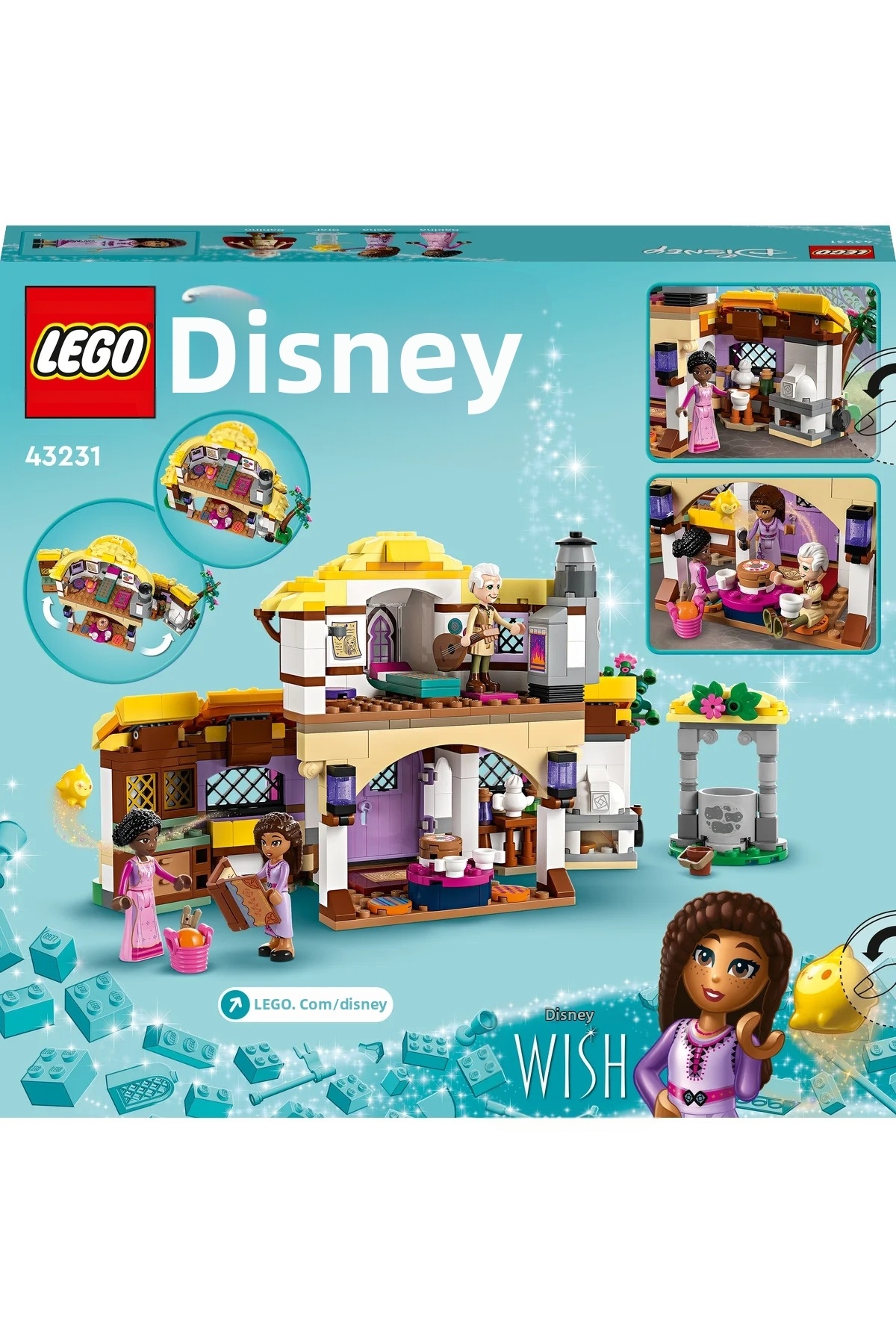 مجموعه ساختنی دیزنی اشاش کاتیج ۴۳۲۳۱، ۵۰۹ قطعه