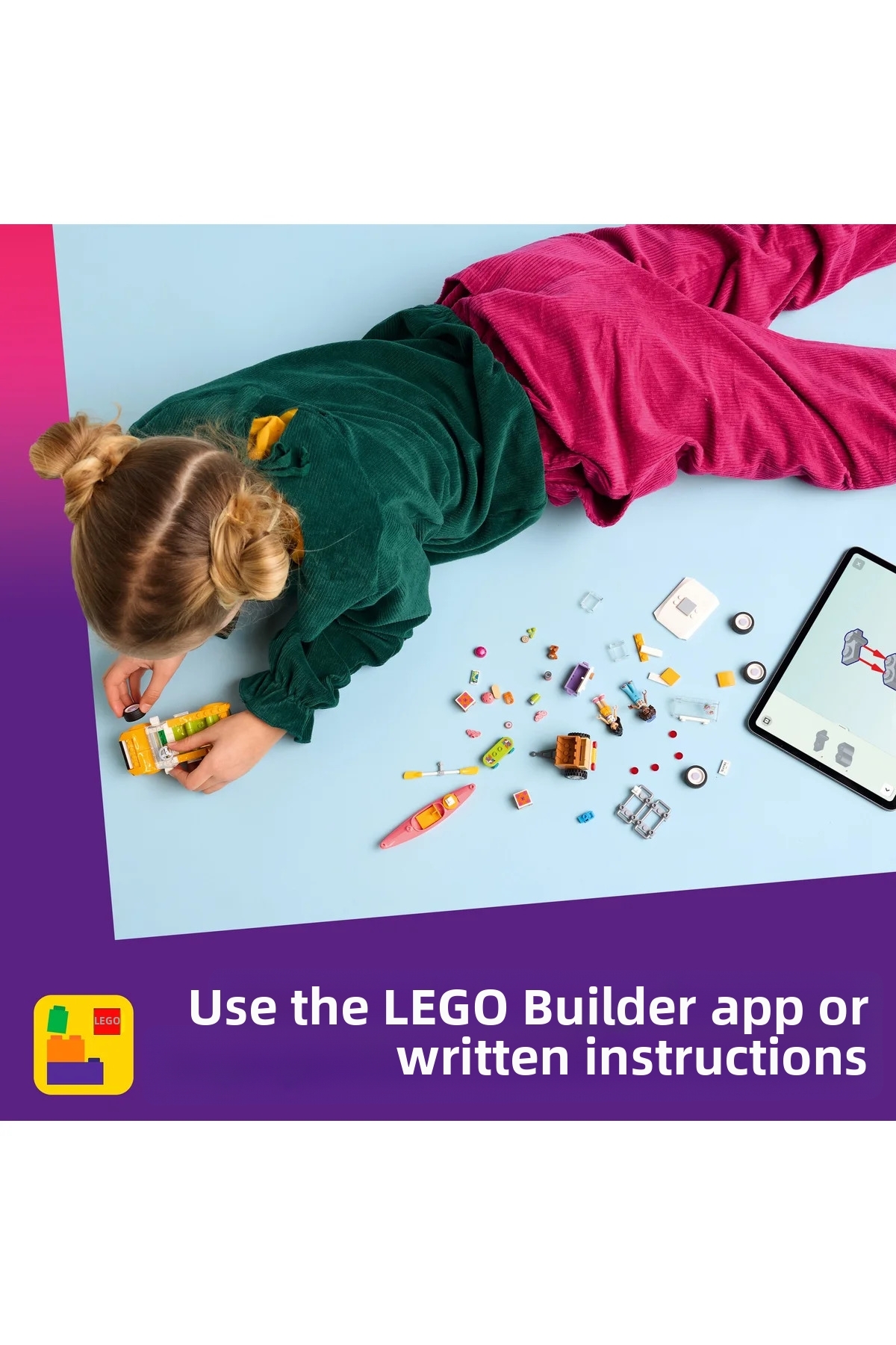 ® Friends Friendship Travel Car 42659 – ست ساختنی اسباب‌بازی خلاقانه برای کودکان ۶ سال به بالا (۲۲۰ قطعه)