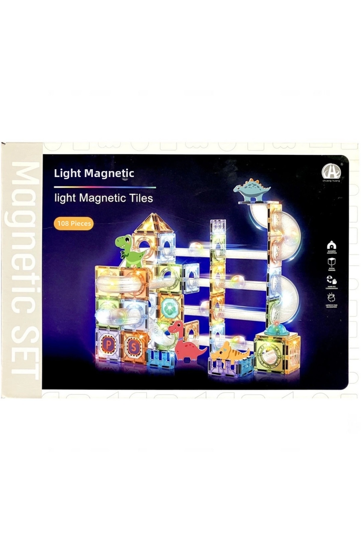 کاشیهای مغناطیسی نسخه سبک ۱۰۸ تکه