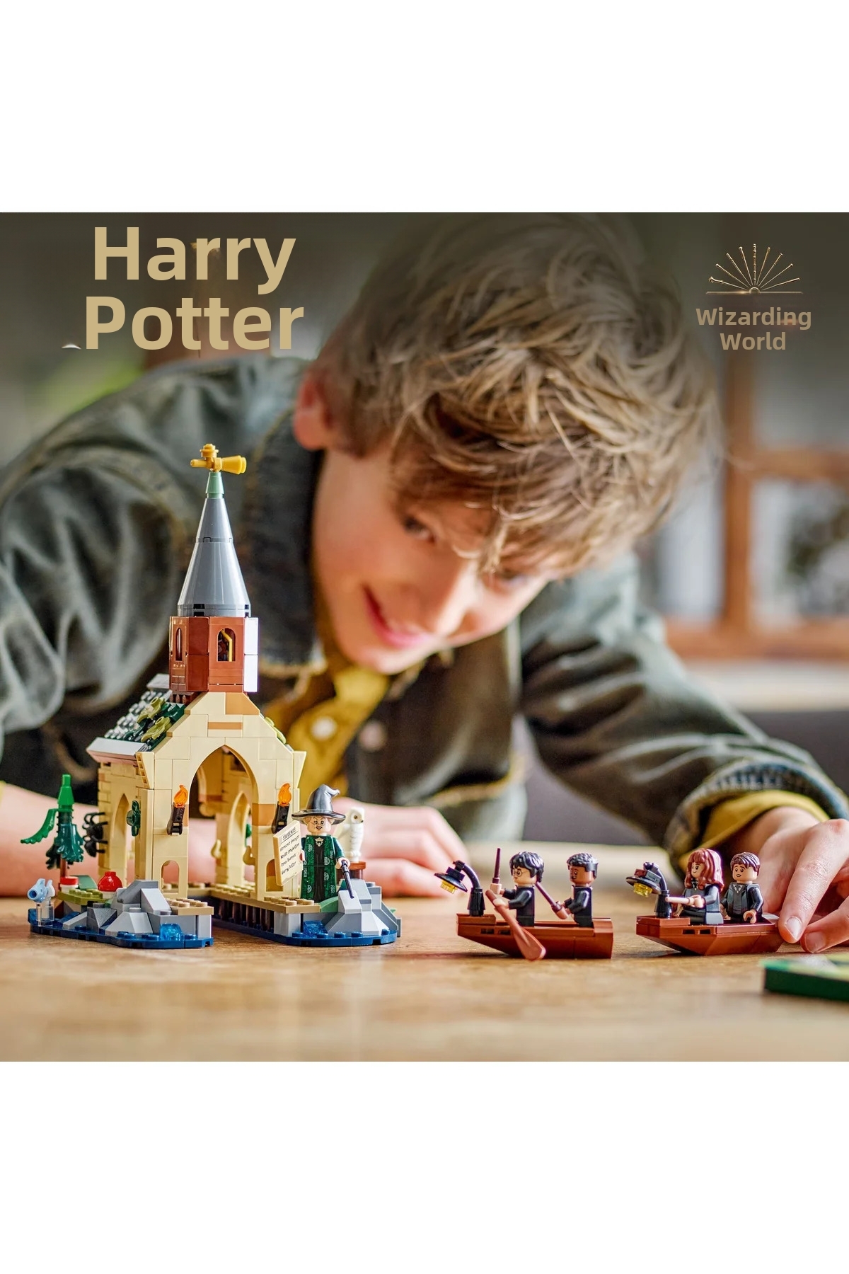 هری پاتر هاگوارتز: قلعه‌ی او، خانهٔ قایق ۷۶۴۲۶ مجموعهٔ ساخت‌وساز