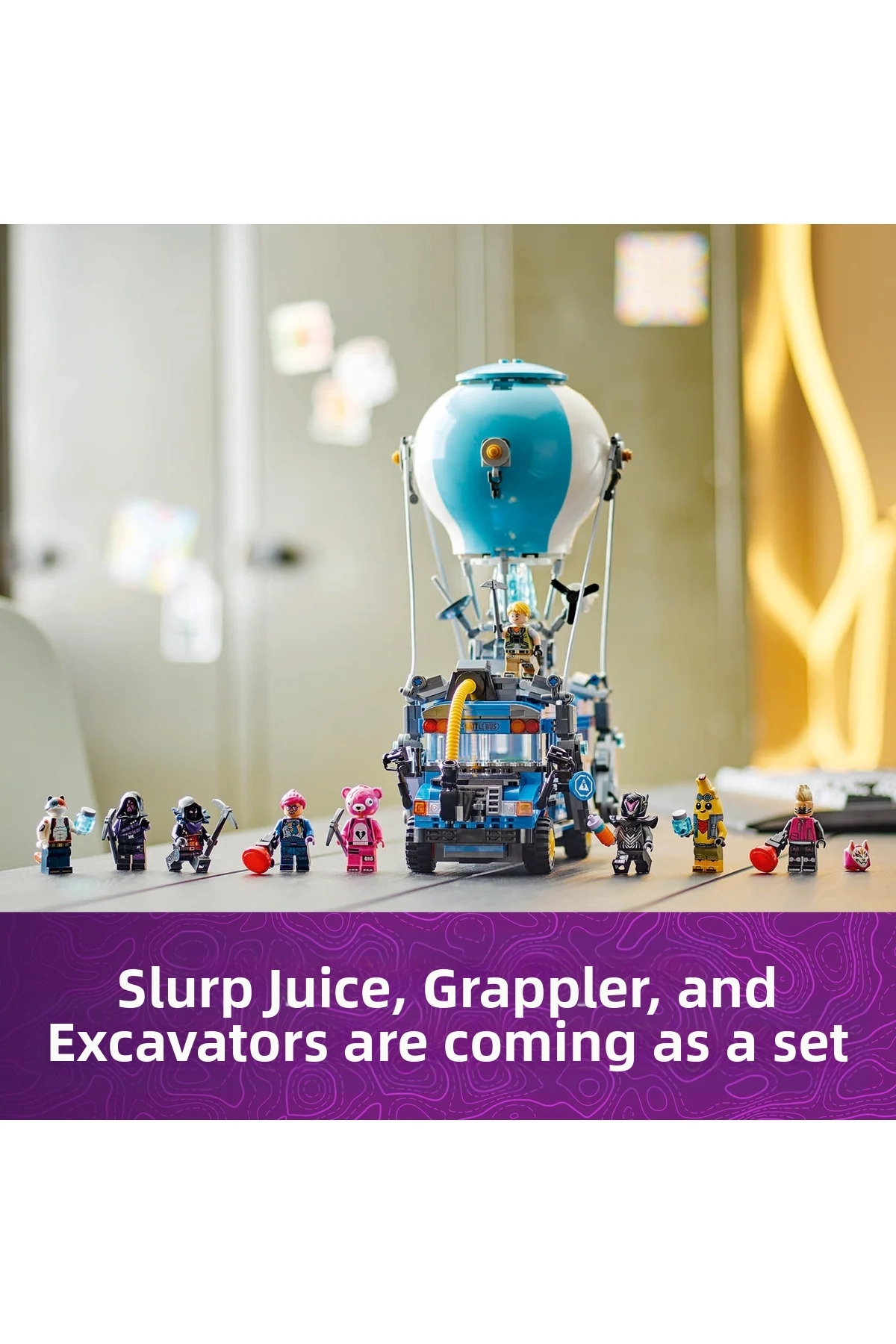 ® اسباب‌بازی ویدیویی بازی فورتنایت® اتوبوس جنگی ۷۷۰۷۳