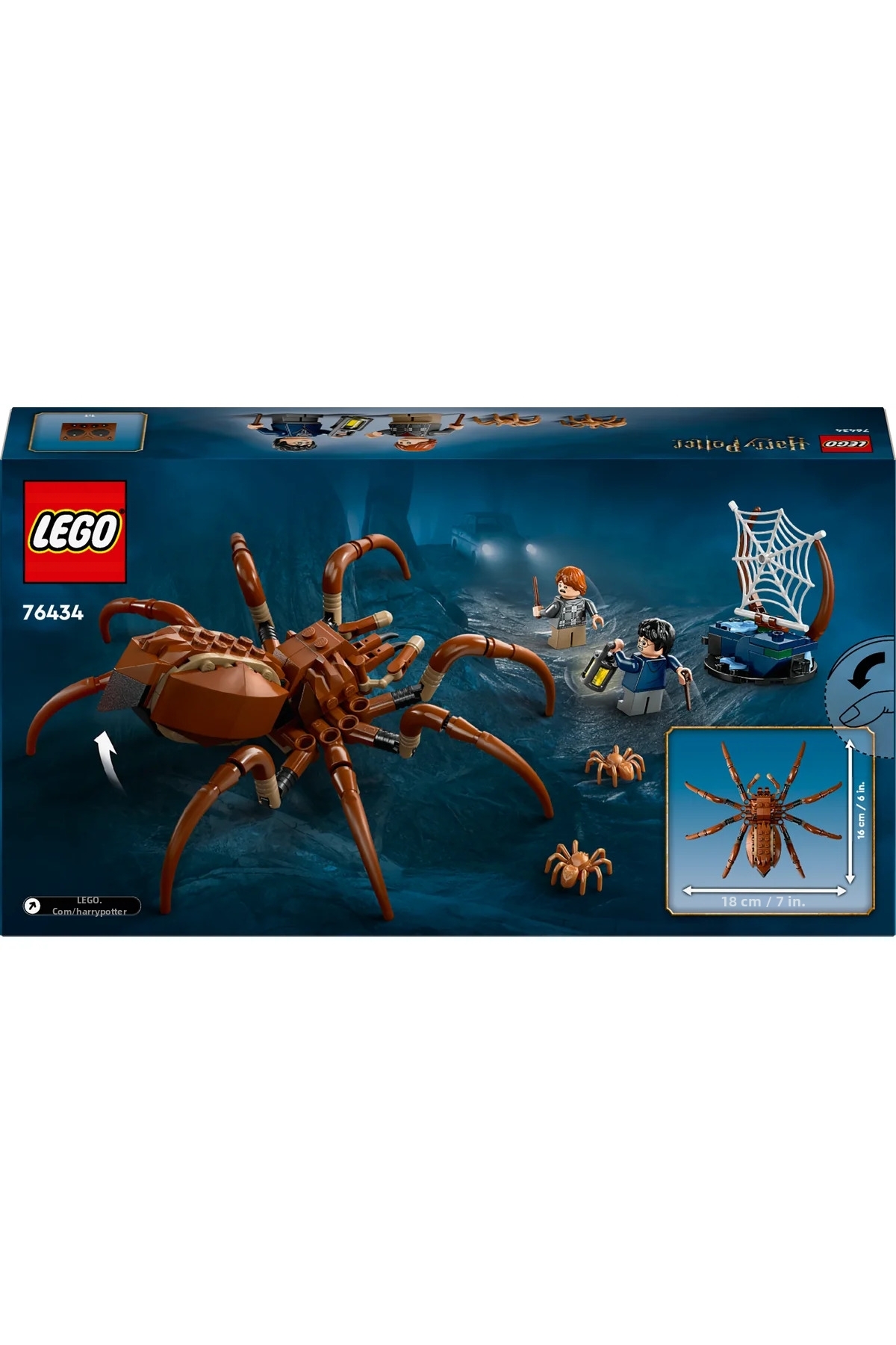 ® هری پاتر ™ آراگوگ جنگل ممنوعه ۷۶۴۳۴ – مجموعه ساختنی اسباب‌بازی خلاقانه برای کودکان ۷+ (۱۹۵ قطعه)