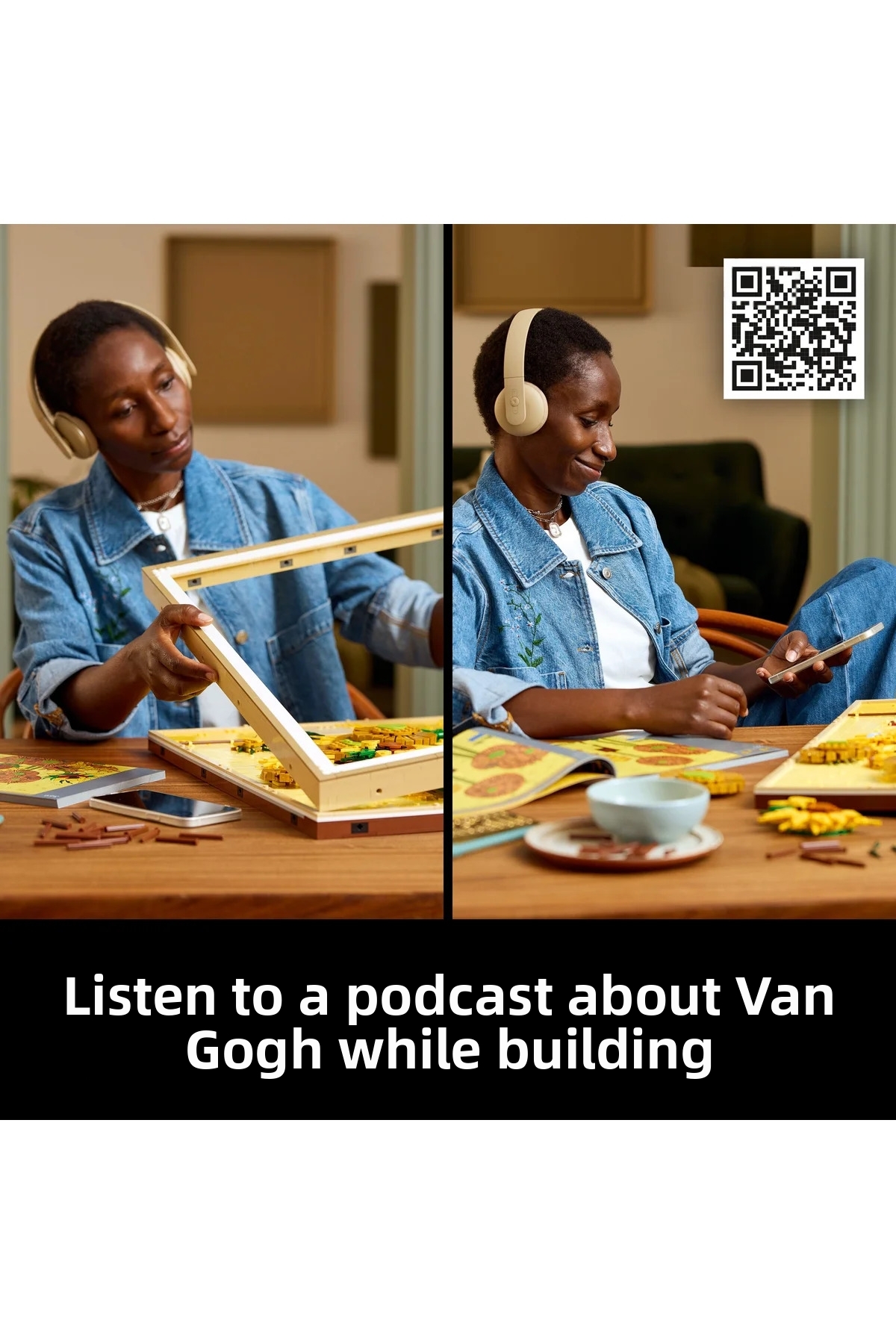 ® آرت وینسنت ون گوگ – آفتابگردان‌ها ۳۱۲۱۵ – کیت ساخت ماکت تزئینی برای بزرگسالان (۲۶۱۵P)