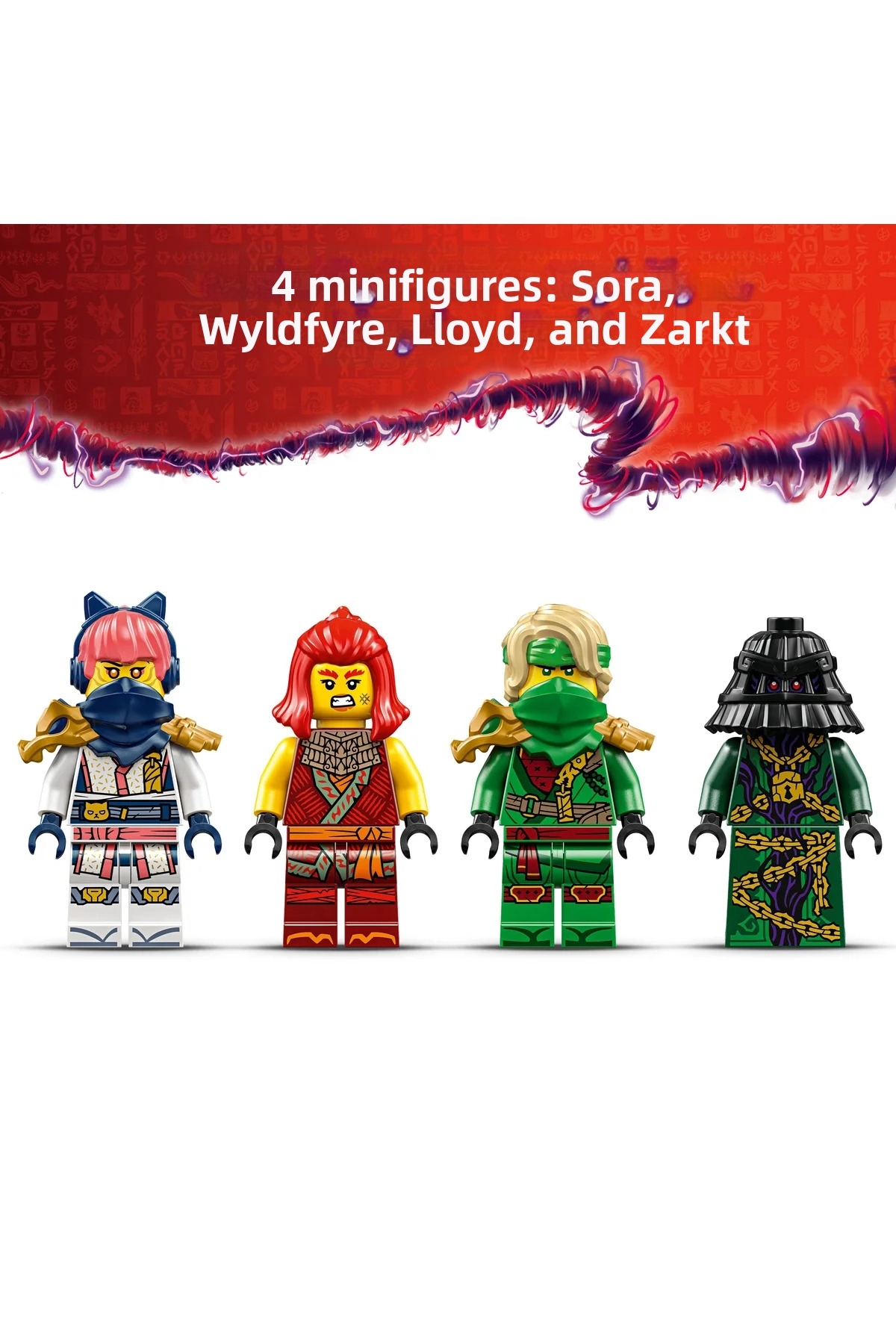 ® نینجاگو ® اژدهای استاد رونتو ۷۱۸۴۲ – مجموعه ساختنی اسباب‌بازی خلاقانه برای کودکان ۷+ (۳۸۱ قطعه)