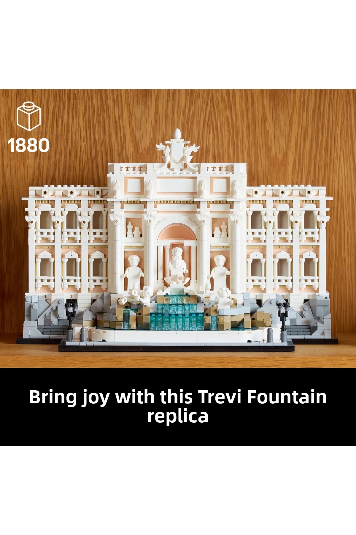 ® Architecture فواره ترِوی 21062 – کیت ساخت مدل ساختنی کلکسیونی برای بزرگسالان (1880P)