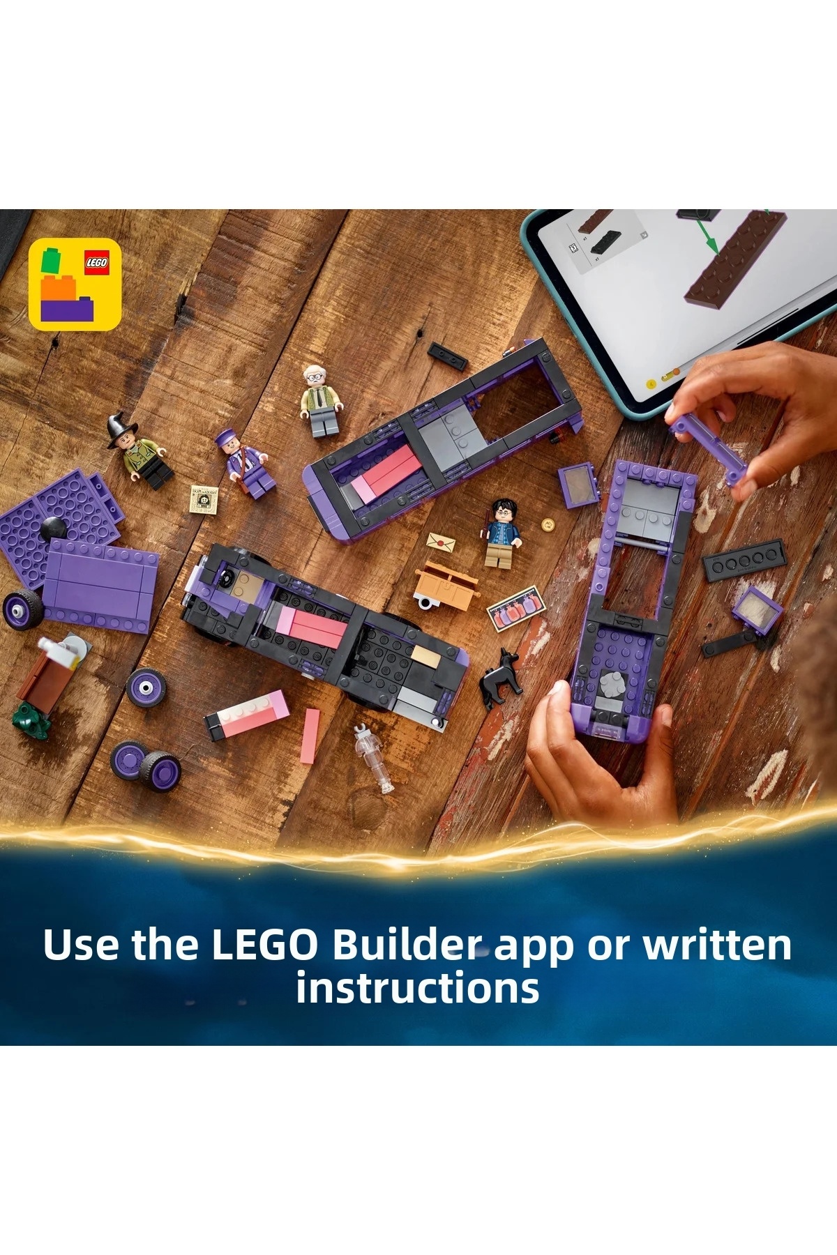 ماکت ساختنی خودروی کودکان هری پاتر™ ماجراجویی اتوبوس هیزِر 76446 – مناسب سنین ۸ سال به بالا (۴۹۹P)