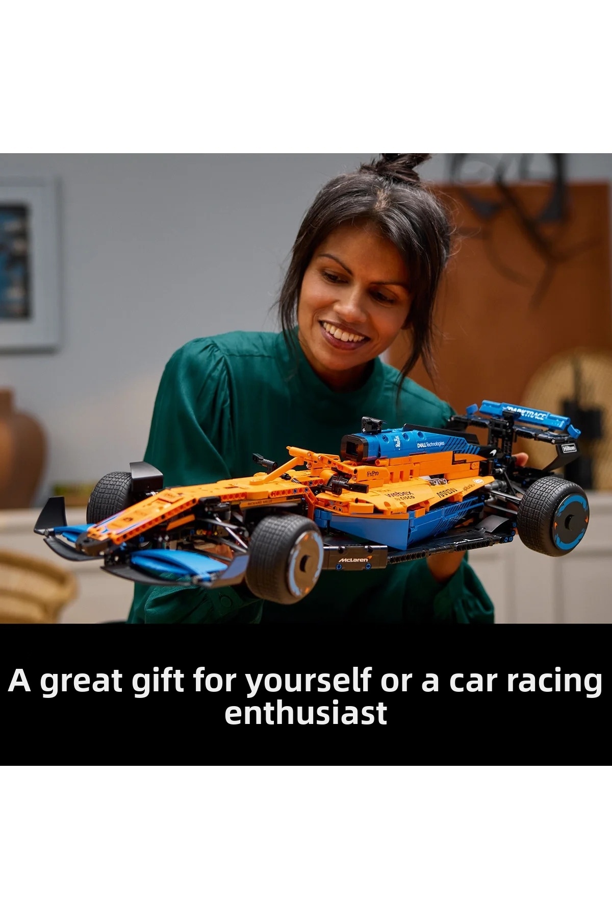 مجموعه ساختنی ماشین مسابقه ®تکنیک مک‌لارن فرمول ۱ ۲۰۲۲ ۴۲۱۴۱ برای کودکان بالای ۱۸ سال (۱۴۳۲ قطعه)