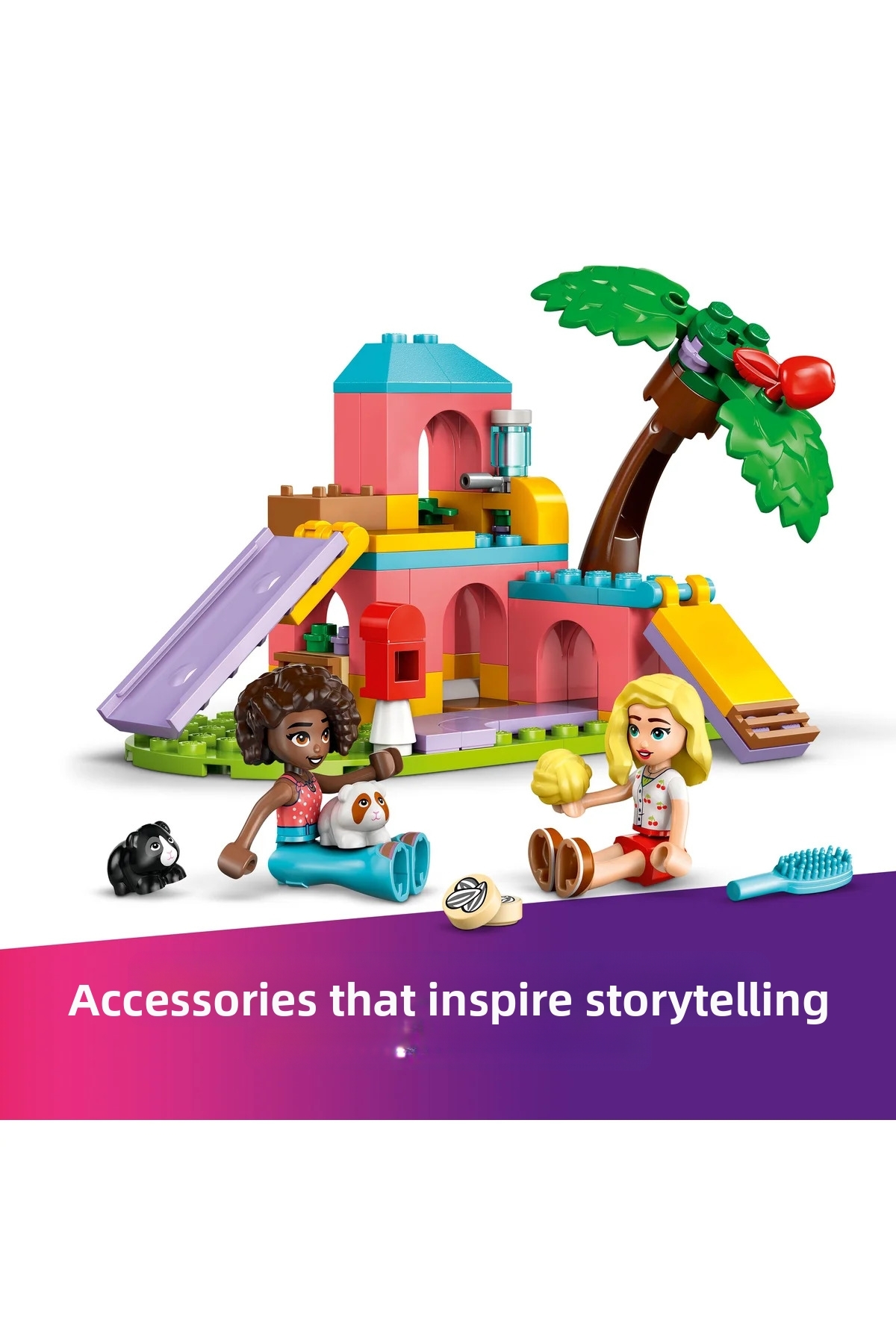 ® Friends Guinea Pig Playground کیت ساختوساز بازی نمایشی ۴۲۶۴۰