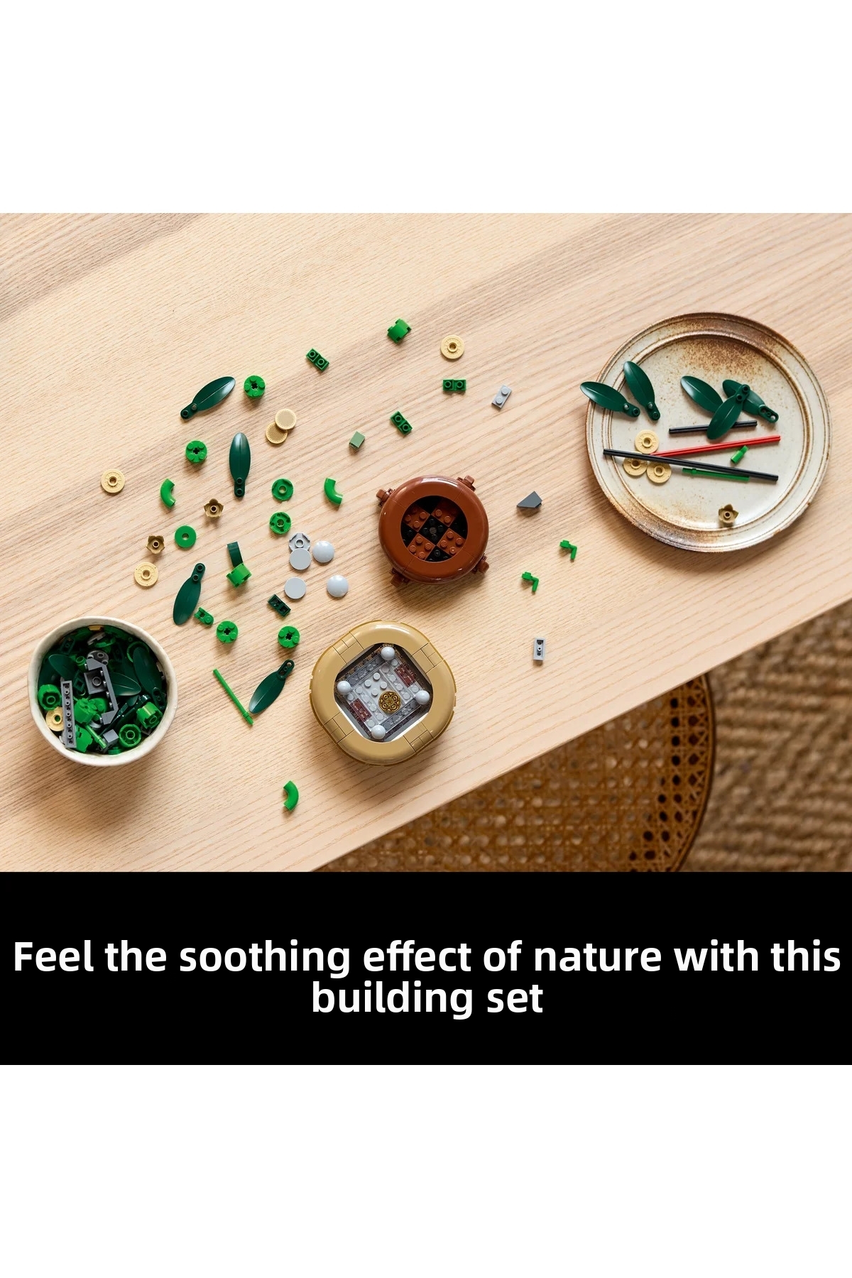 ® بوتانیکالز بامبو شانس ۱۰۳۴۴ – کیت ساخت گیاه تزئینی برای بزرگسالان دوستدار طبیعت (۳۲۵P)