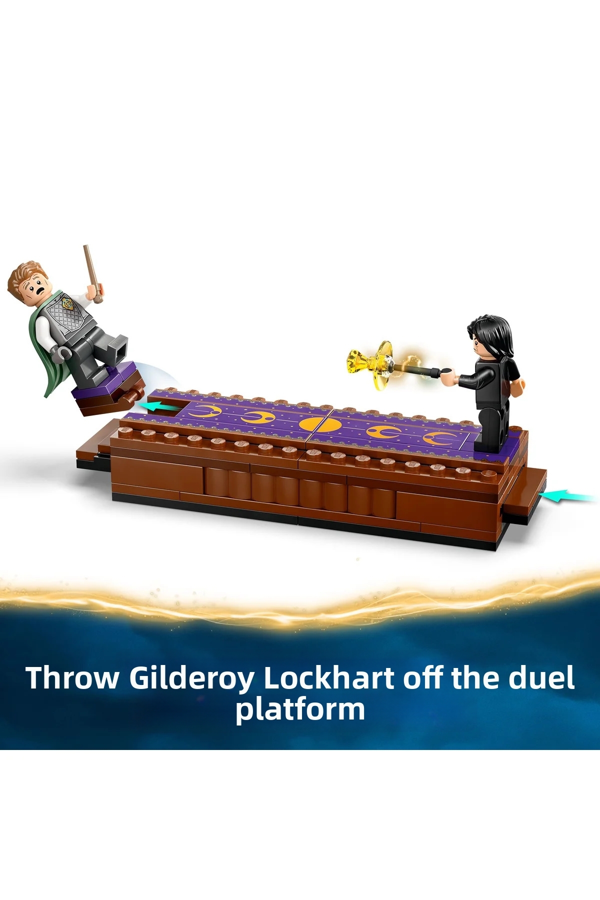 ® هری پاتر ™ قلعه هاگوارتز ™: باشگاه دوئل ۷۶۴۴۱ – مجموعه ساختنی اسباببازی برای کودکان ۸+ (۱۵۸ قطعه)