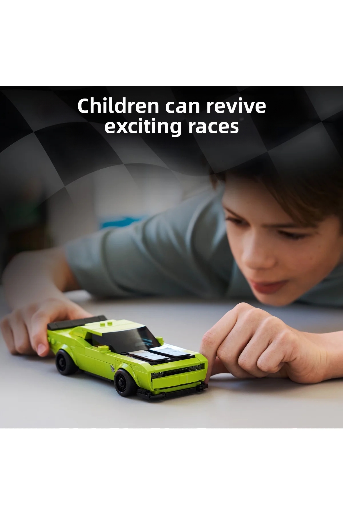 اسپید چمپیونز دوج چلنجر اس‌آر‌تی هل‌کت ۶۵۲۶۹۸۵ – مونتاژ و نمایش (۹+ سال)