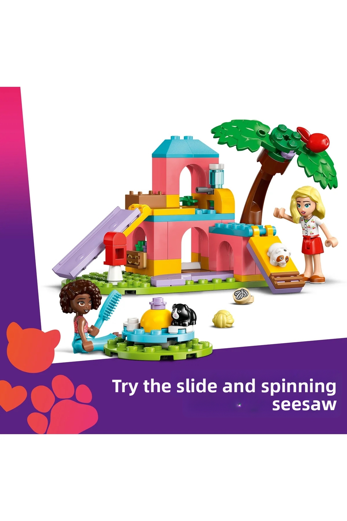 ® Friends Guinea Pig Playground کیت ساختوساز بازی نمایشی ۴۲۶۴۰