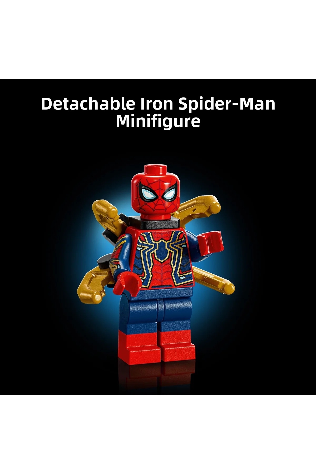 ® ǀ مجسمه نیم‌تنه مرد عنکبوتی آهنی مارول ۷۶۳۲۶ – کیت ساخت مدل کلکسیونی برای بزرگسالان (۳۷۹P)