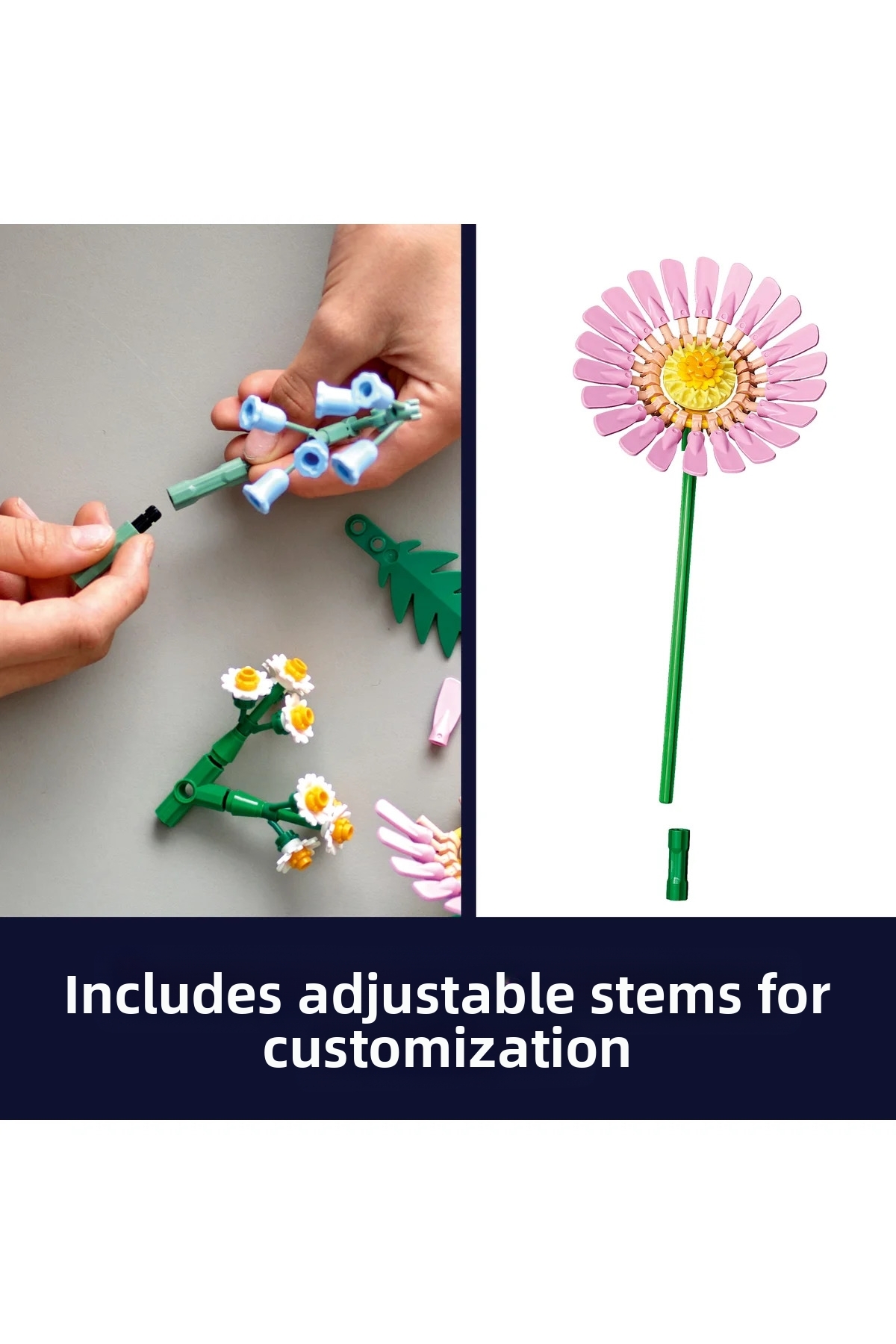 بوتیکالز بکه کوچک آفتابی – مجموعه ساختنی گلهای مصنوعی