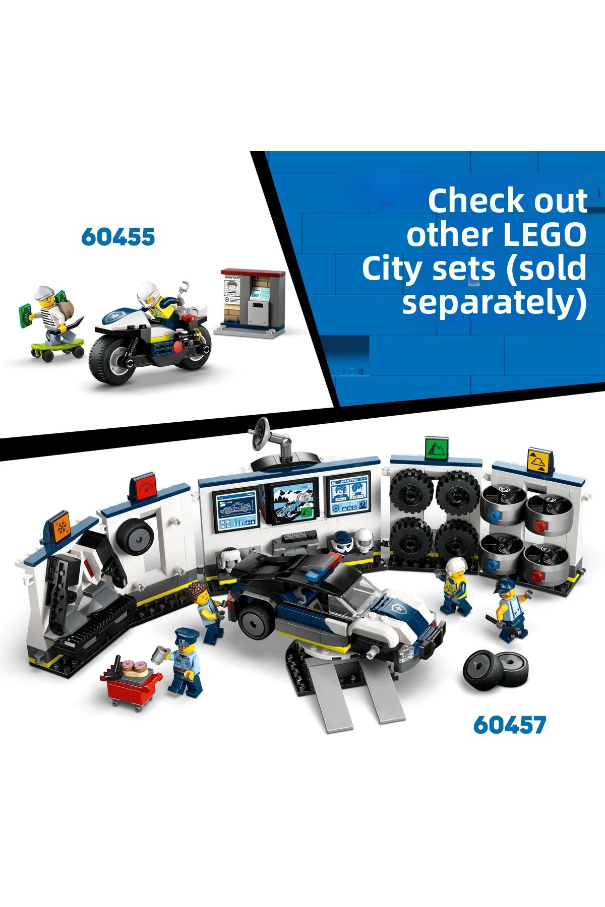 ® تعقیب با قایق پلیس شهری 60456 – مجموعه ساختنی اسباب‌بازی خلاقانه برای کودکان ۶+ (۲۶۴ قطعه)