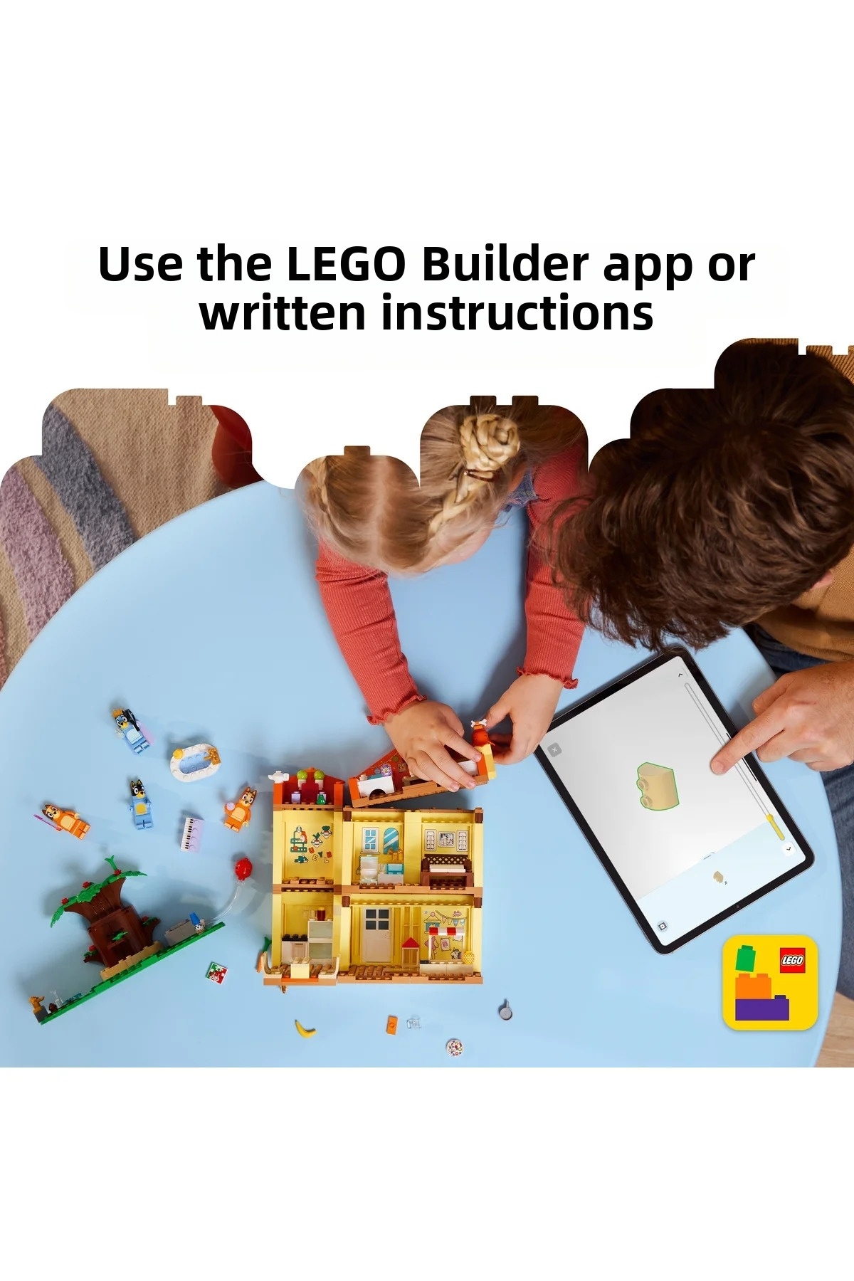 ® بلویی: خانه خانوادگی بلویی ۱۱۲۰۳ – مجموعه ساختنی خلاقانه اسباب‌بازی برای کودکان ۴ سال به بالا (۳۸۲ قطعه)