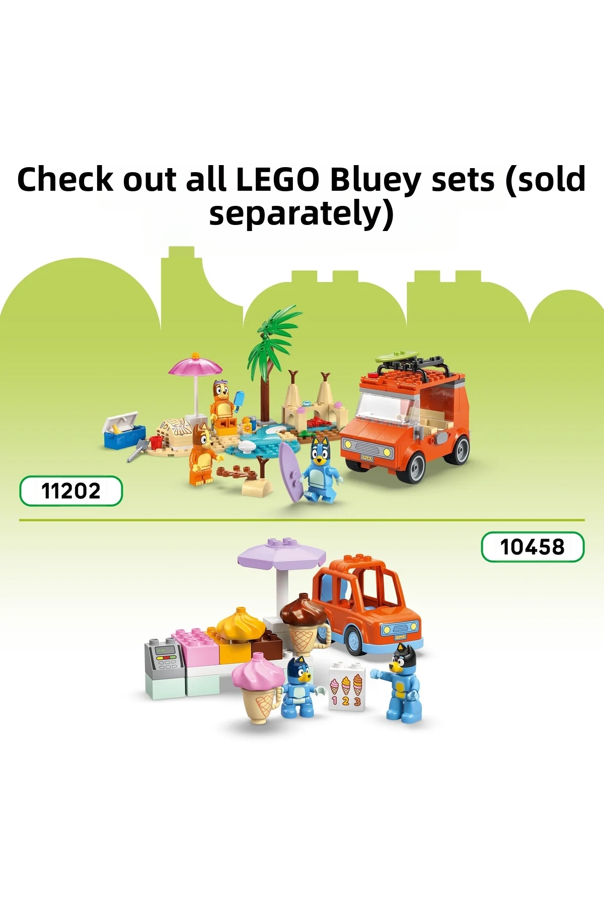 ® Duplo ® بلویی: بازی خانه و حافظه خانواده بلویی ۱۰۴۵۹ – مجموعه ساختنی اسباب‌بازی آموزشی ۳+ (۸۳ قطعه)