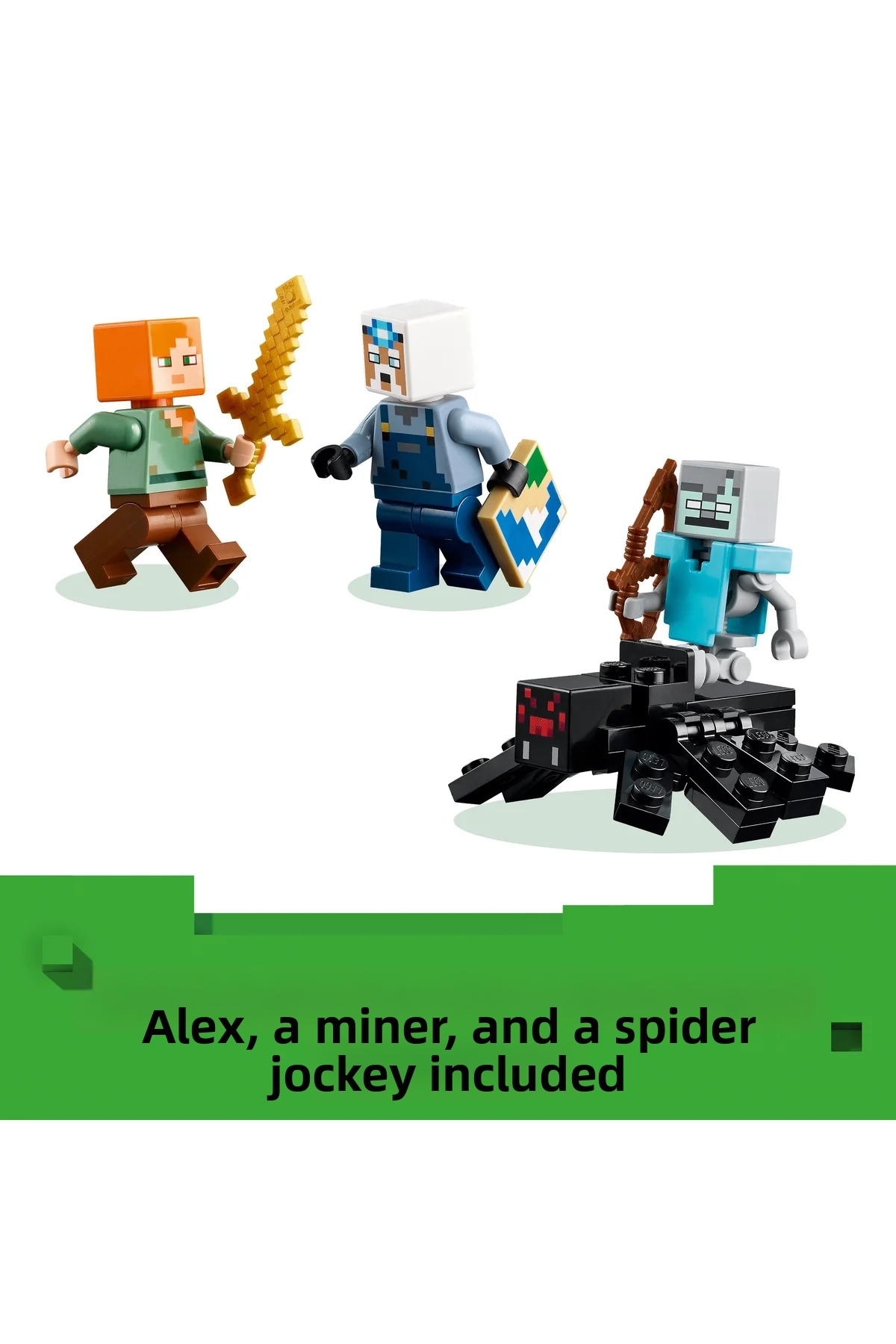 ® ماینکرفت ® کازما مادنی 21277 – ست ساختنی اسباب‌بازی خلاقانه و تزئینی برای کودکان بالای 8 سال (۵۳۰ قطعه)