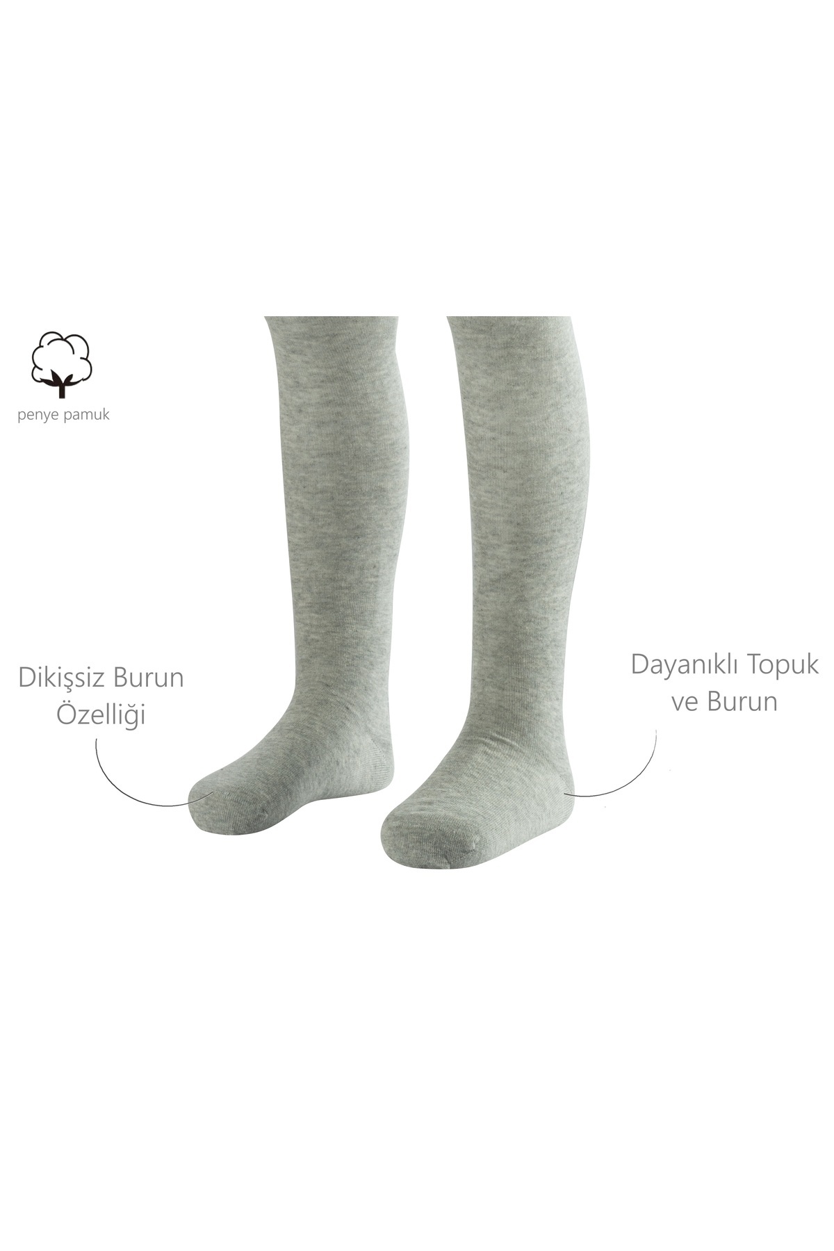 Moyra Socks Çocuk - Bebek Pamuklu Külotlu Çorap fotoğrafı 3 (önizleme)