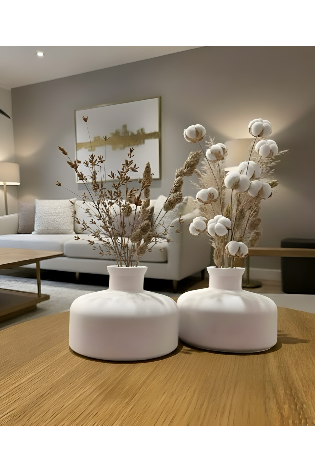 Decorative 2-Piece Vase Set