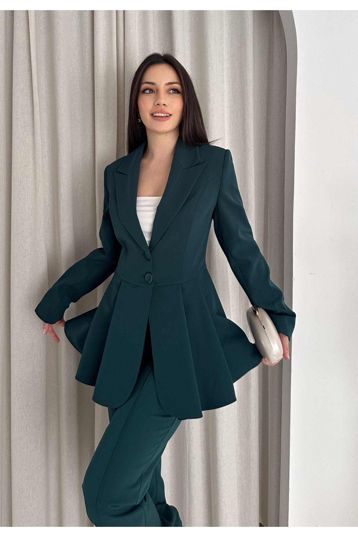 Flywheel Blazer Double Pants Set