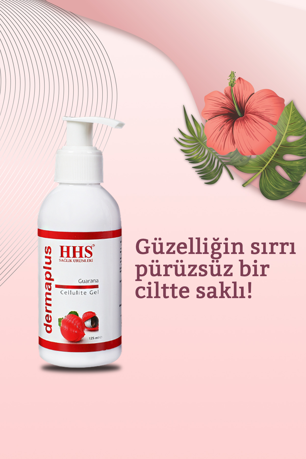 Dermaplus Guarana Cellulite Gel - Selülit Karşıtı & Sıkılaştırıcı Yoğun Bakım Jeli (125ml) — 8699120560727 — تصویر 2 از 5