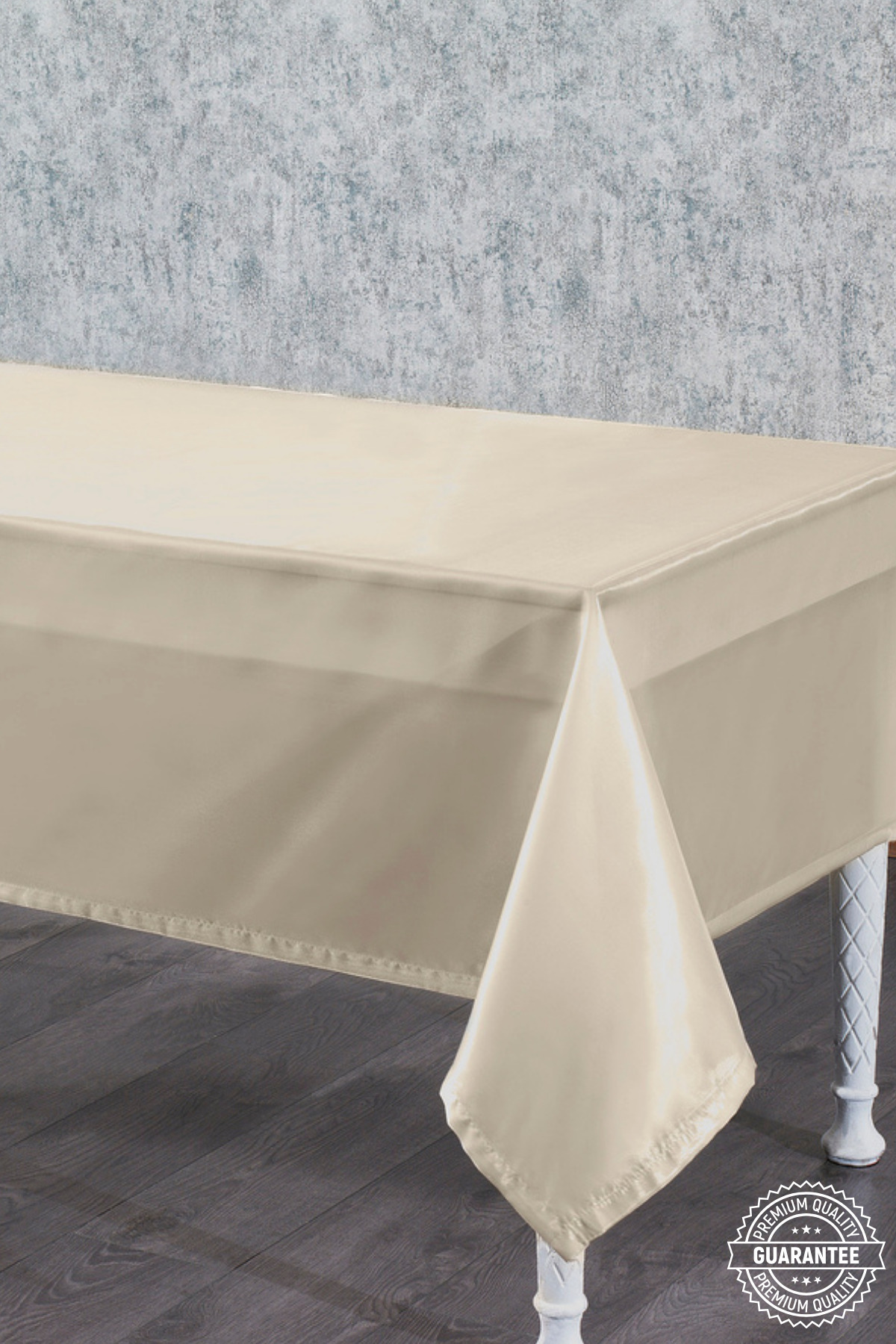 میز پوشش مستطیلی کریستال مونو رای با پارچه بژ 140x200 سانتی‌متر - 764