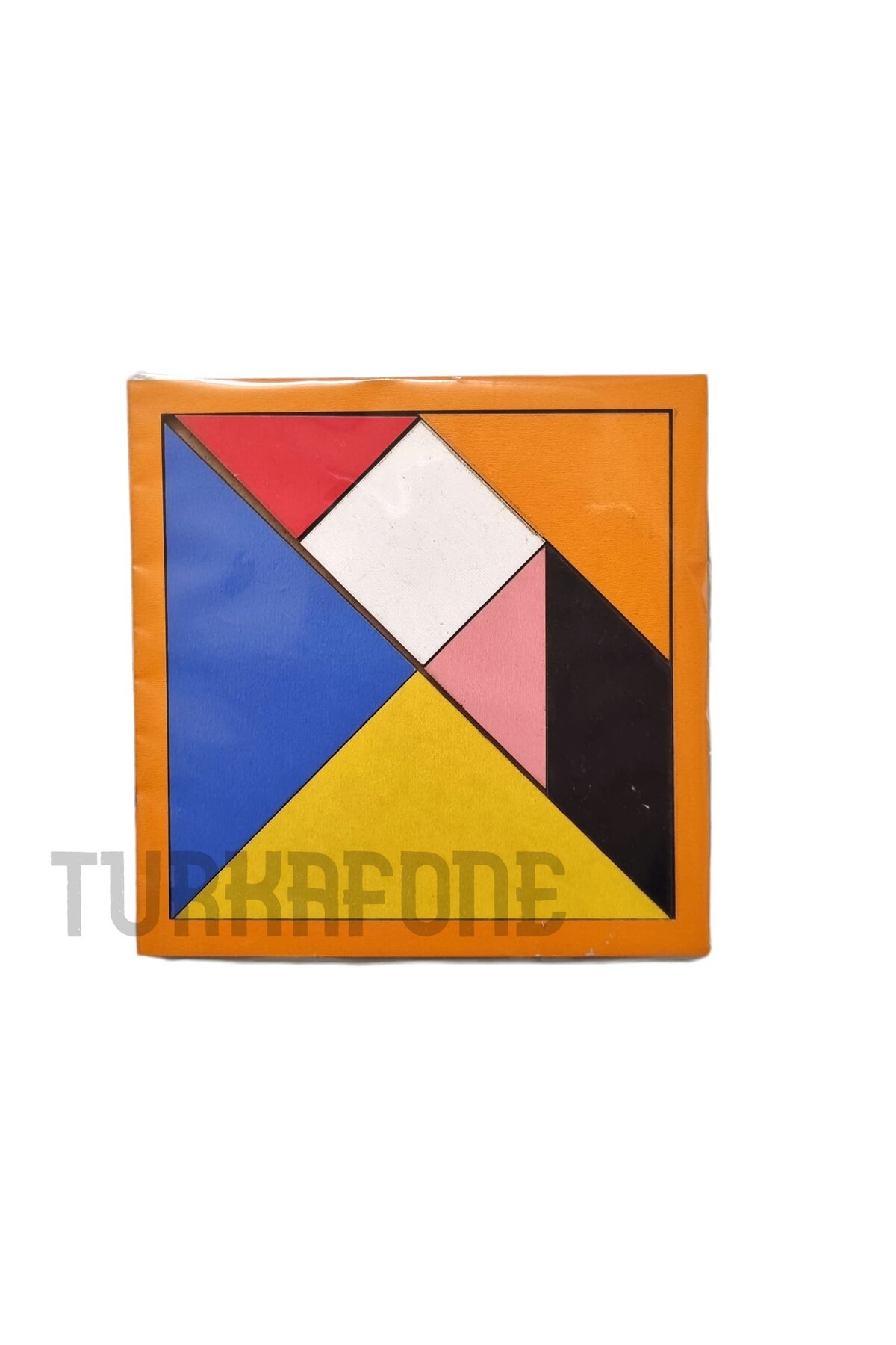 gift plus Ahşap Tangram 7 Parça Eğitici Puzzle Yapboz Oyuncak (10x10 cm) fotoğrafı 7 (önizleme)